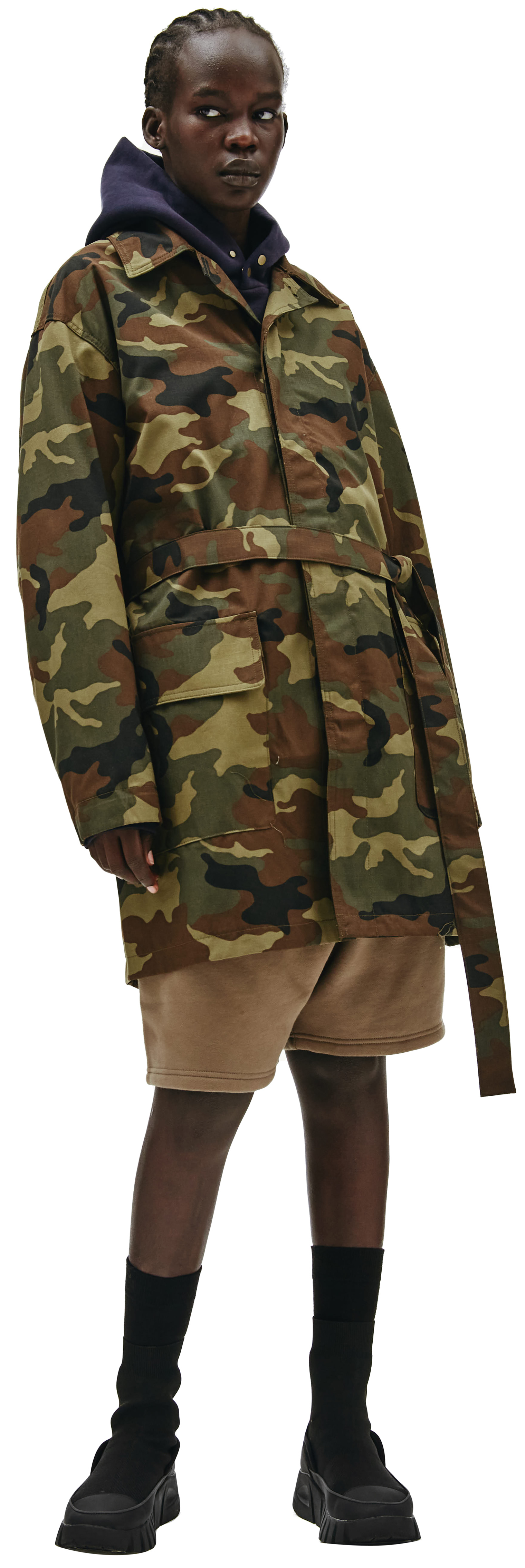 Fear of God Camo Military coat