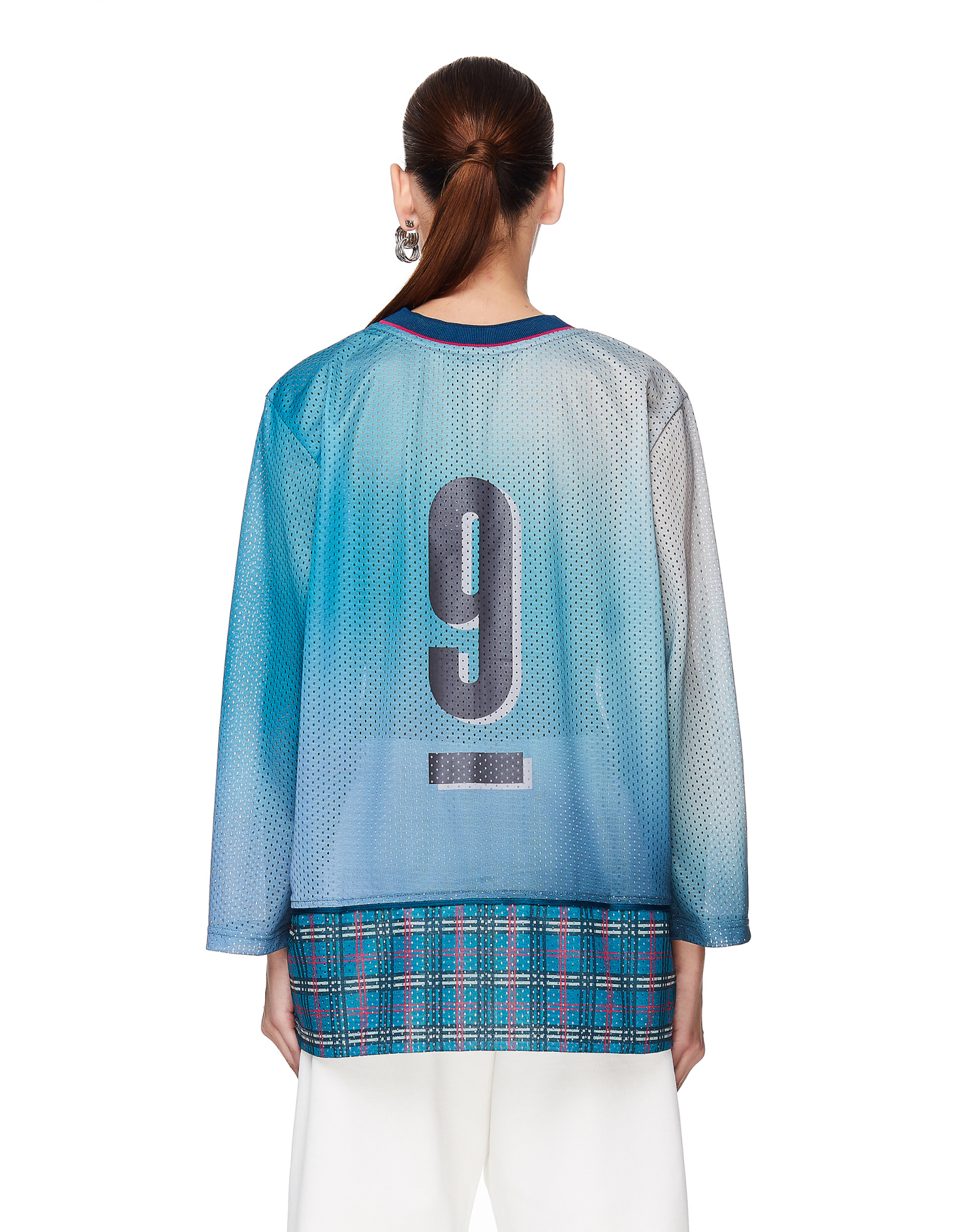 Pigalle Gradient Mesh L/S T-Shirt