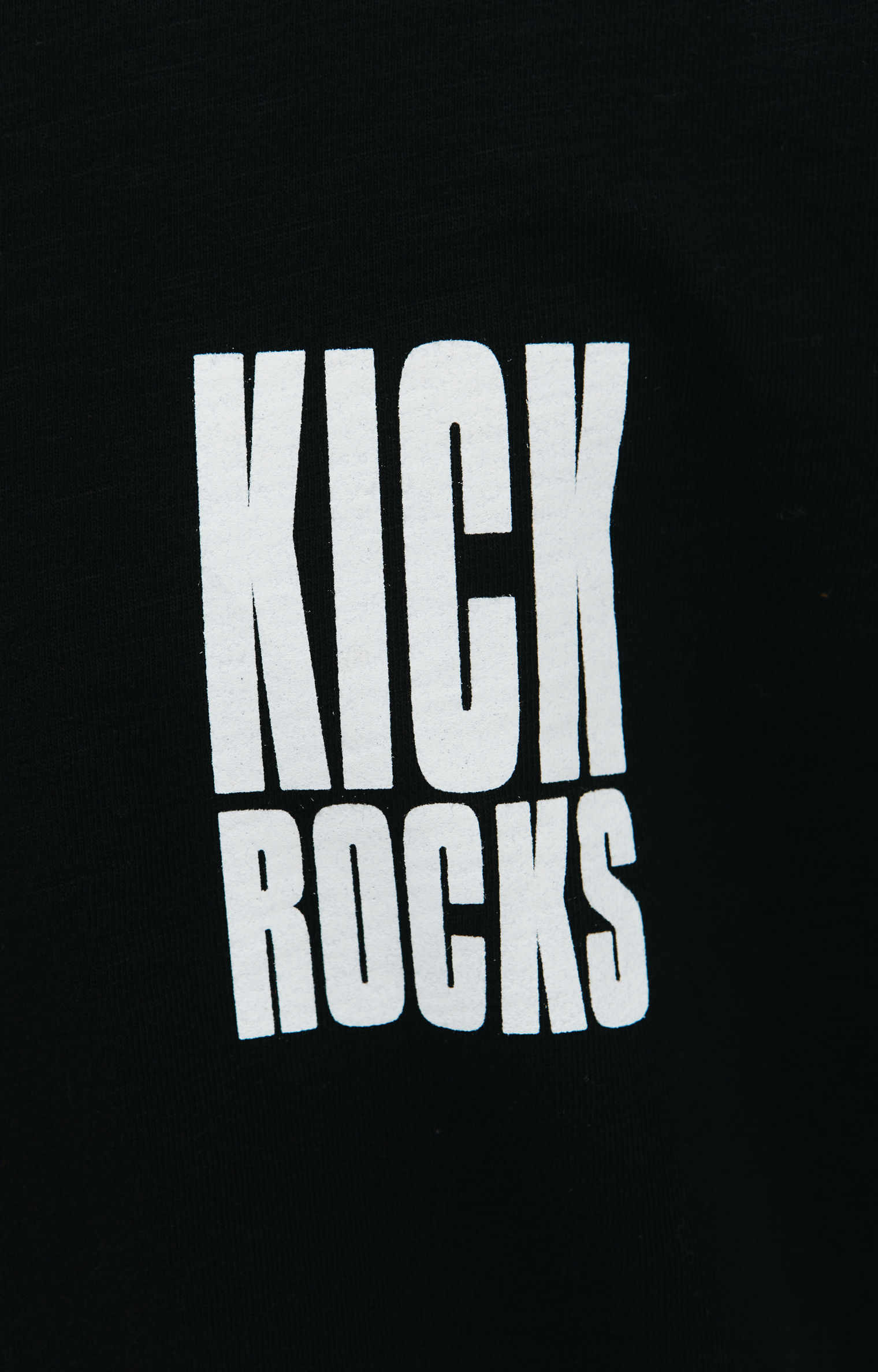 Nahmias Kick rocks printed t-shirt