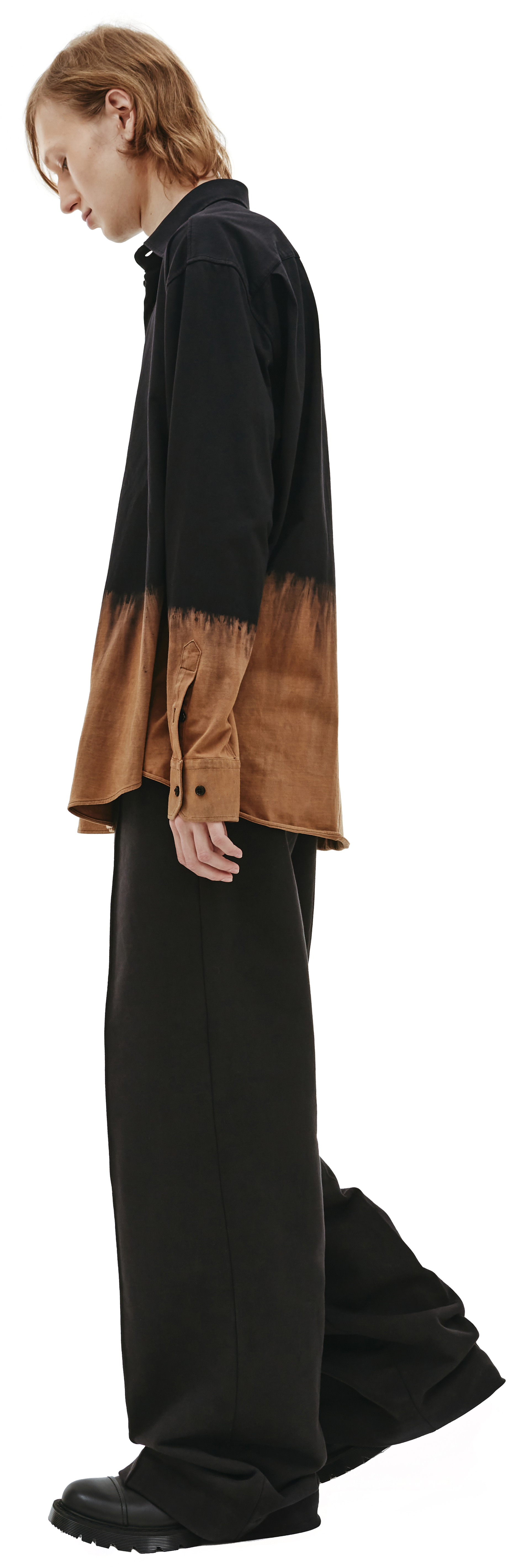 VETEMENTS Bleached cotton shirt