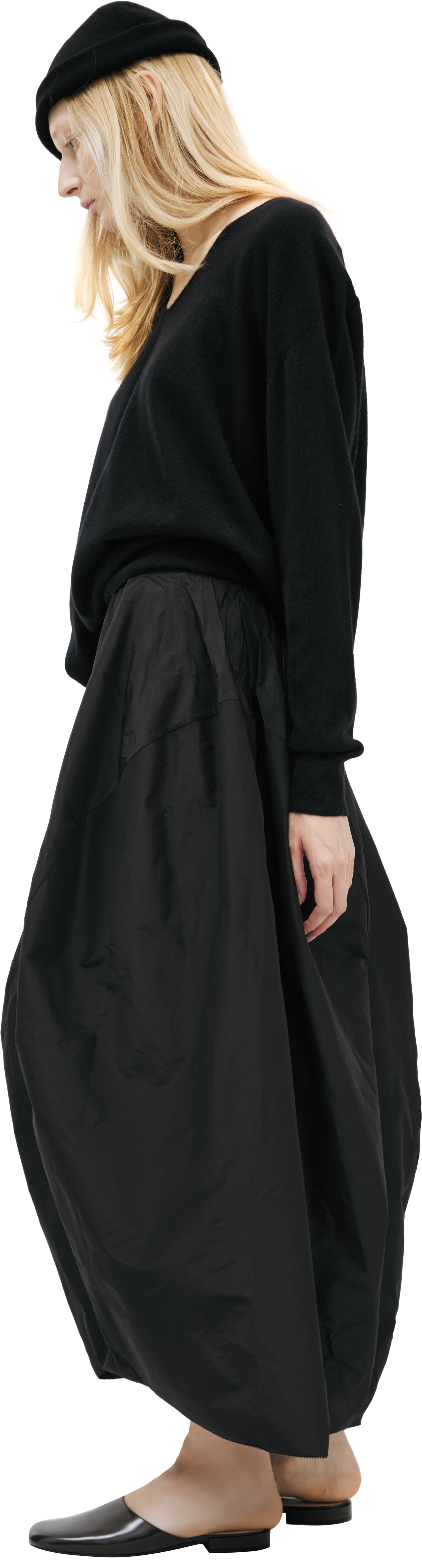 The Row Black GALYRA SKIRT