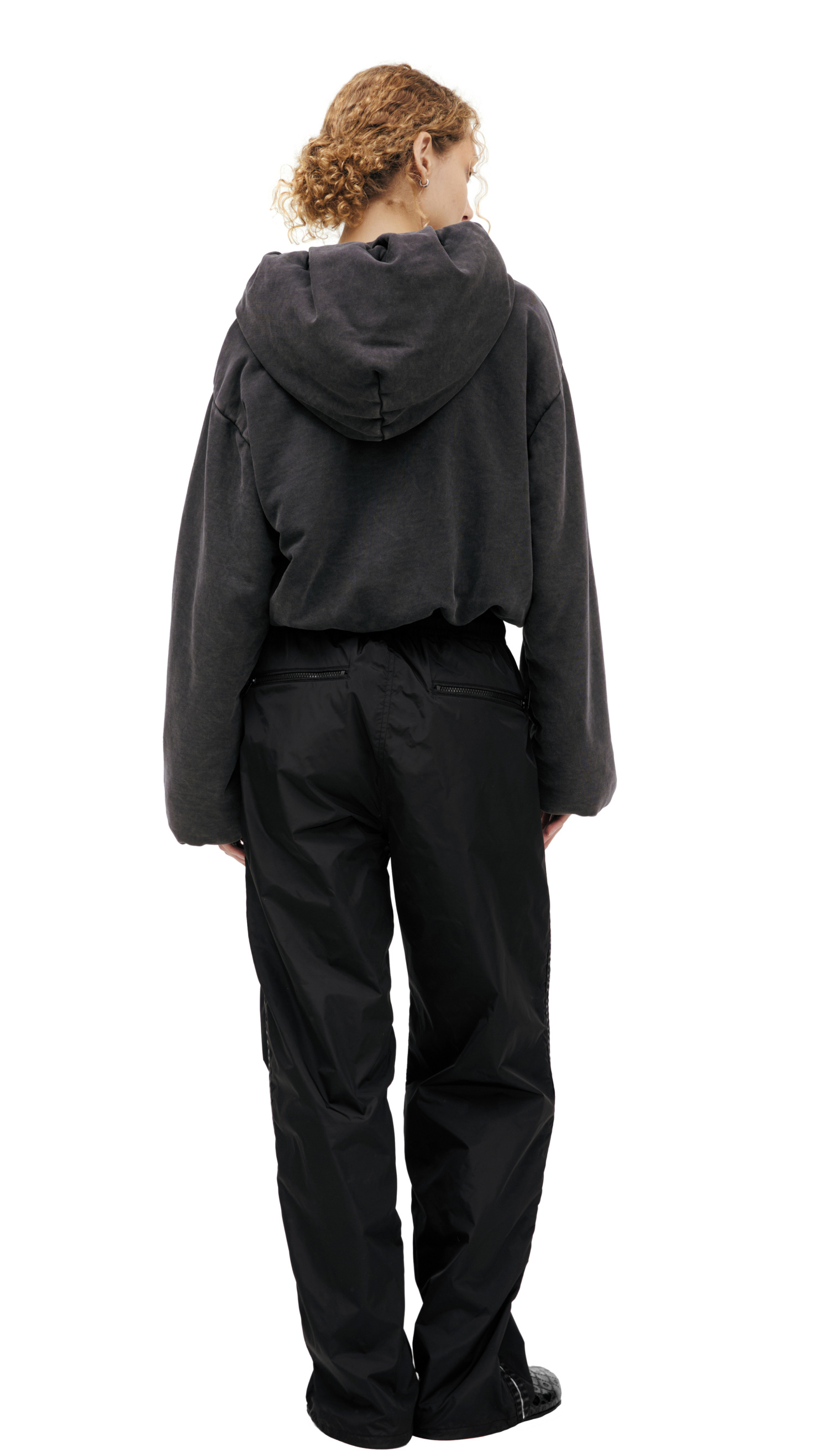 Diesel Cropped zip-up hoodie