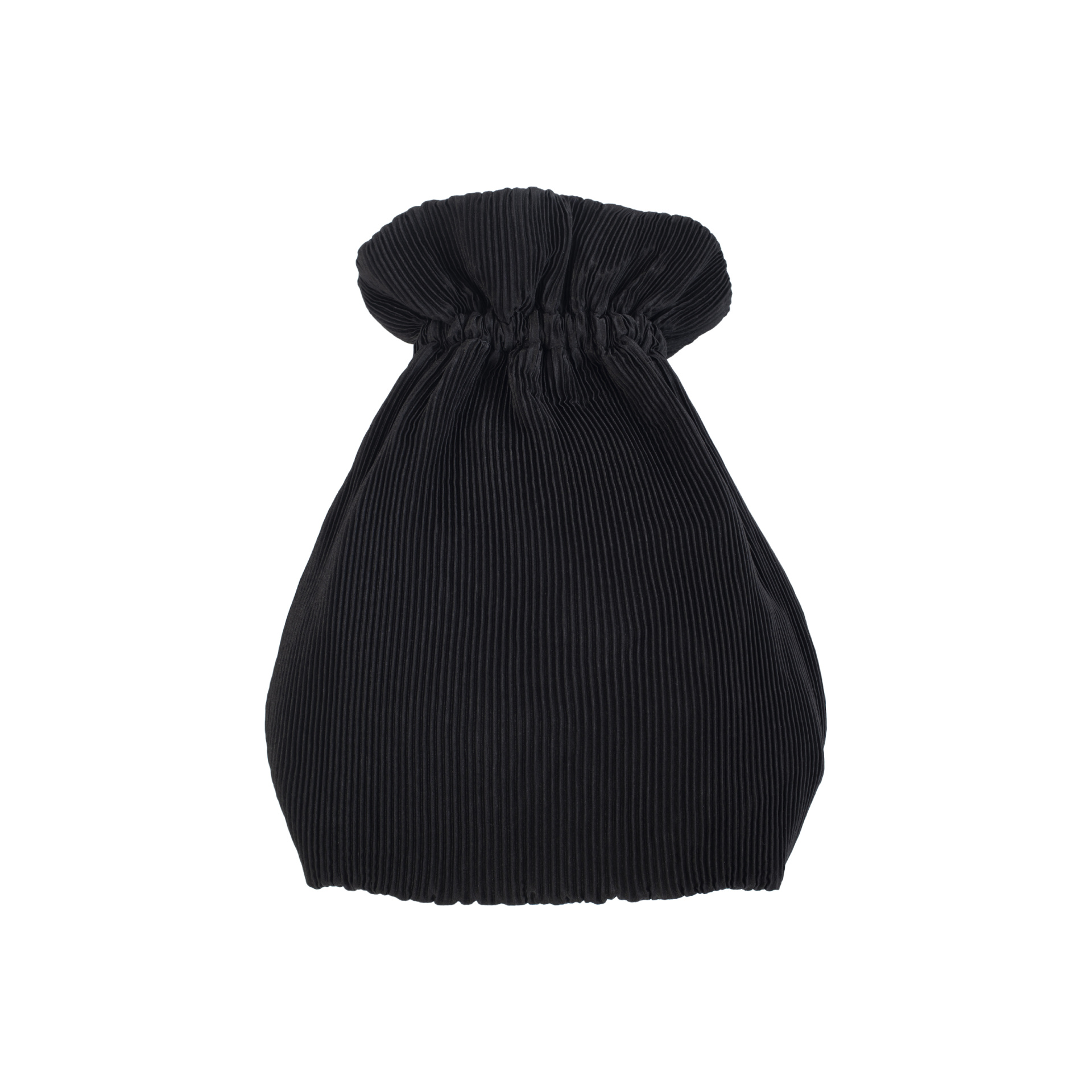 Y\'s Black pleated bag