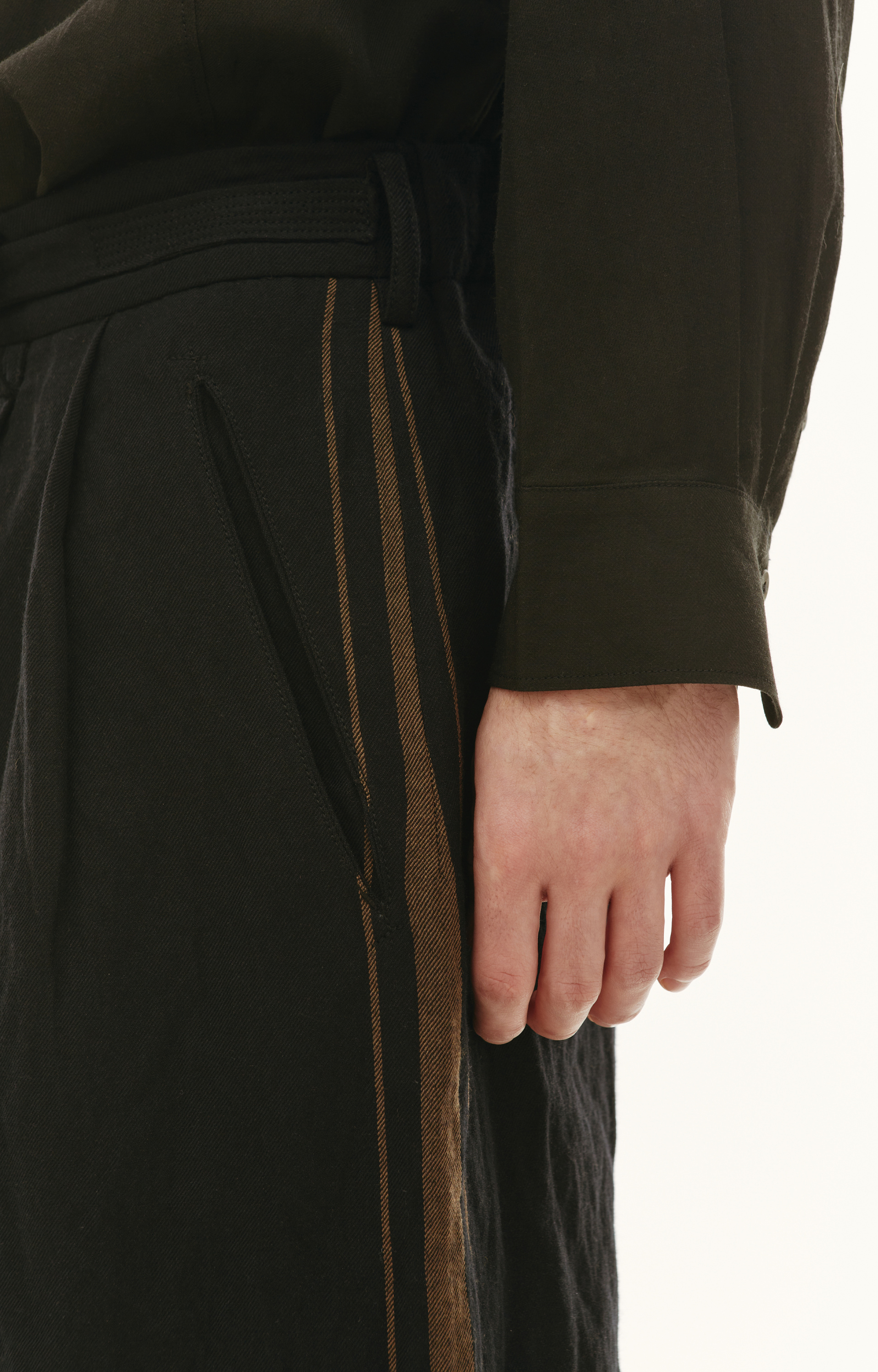 Ziggy Chen Half drawstring trousers