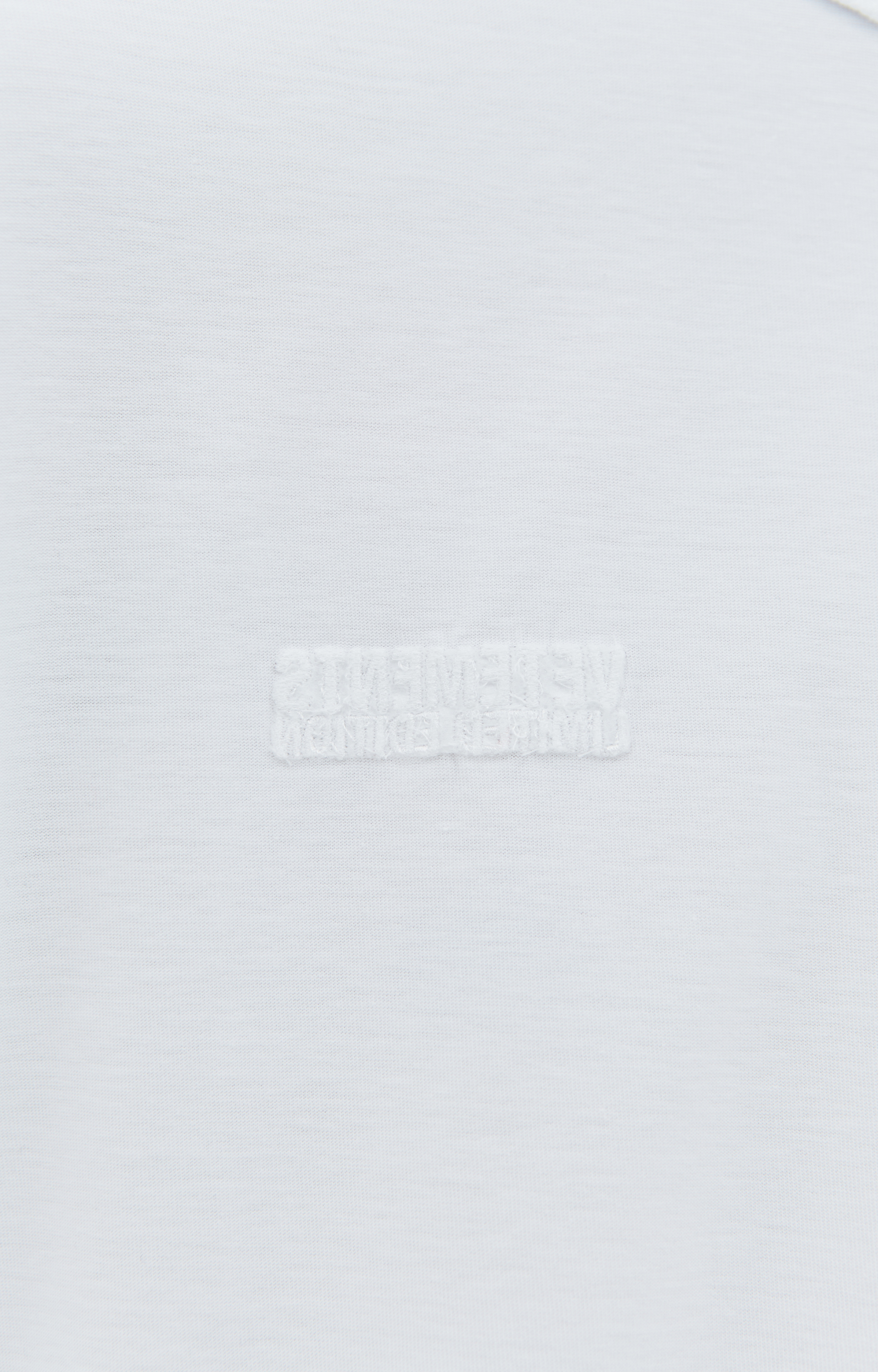 VETEMENTS White inside-out t-shirt