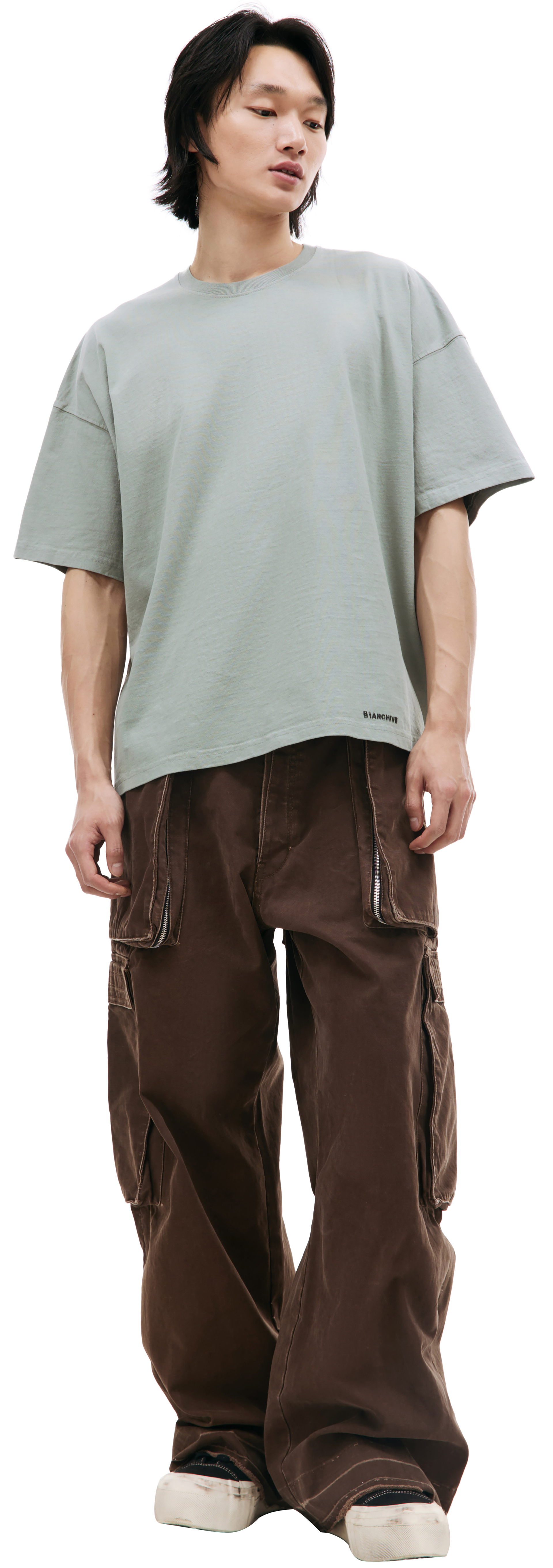 B1ARCHIVE Khaki oversized t-shirt