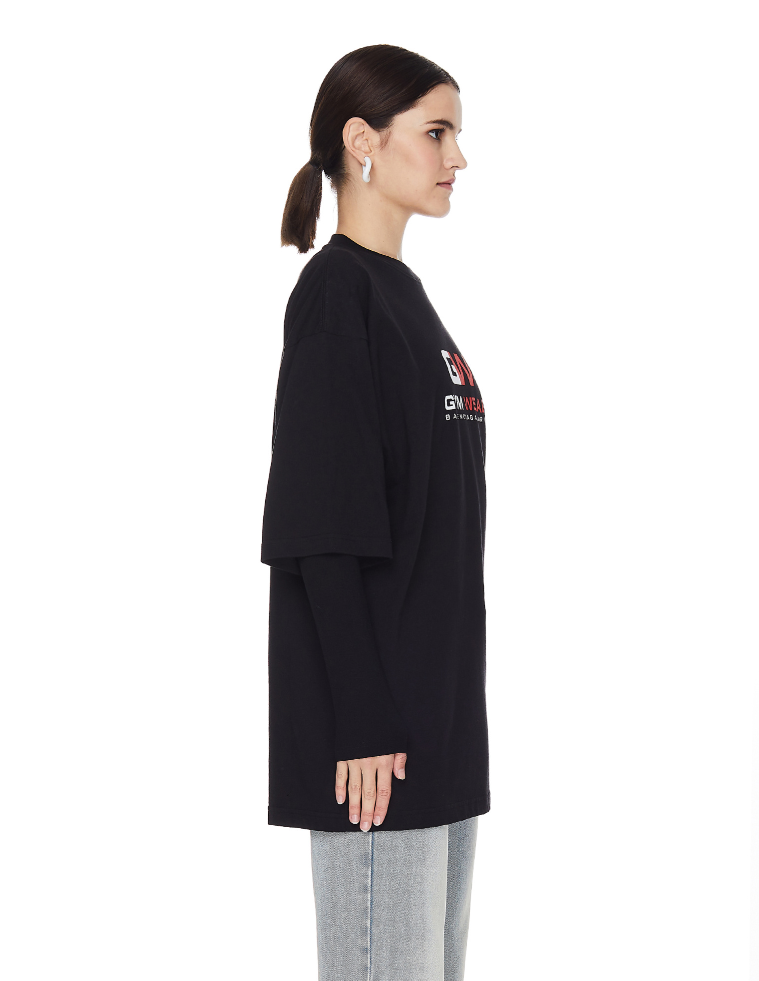 Balenciaga Oversize Gym Wear T-shirt