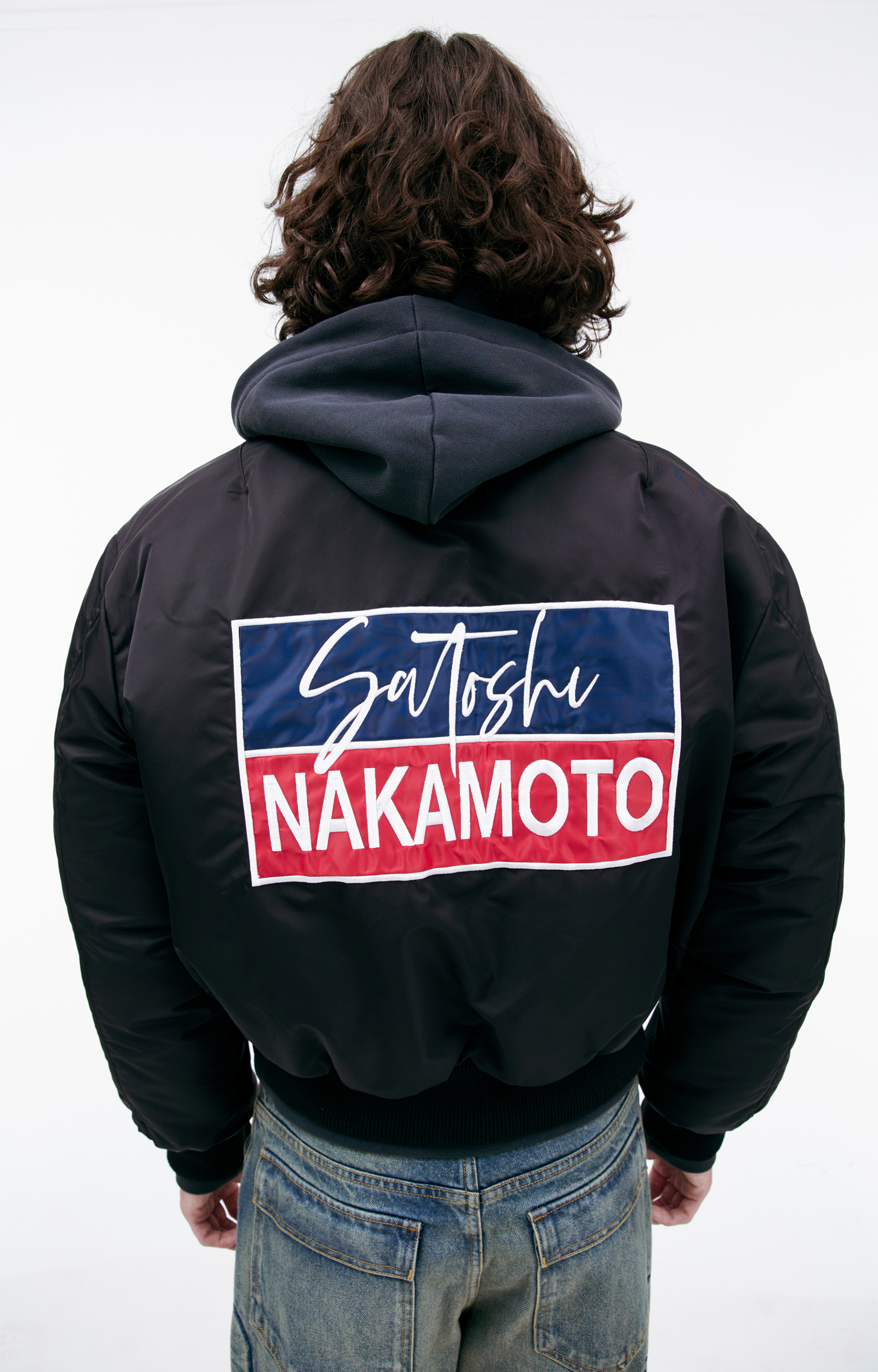 Satoshi Nakamoto Jacket with patches