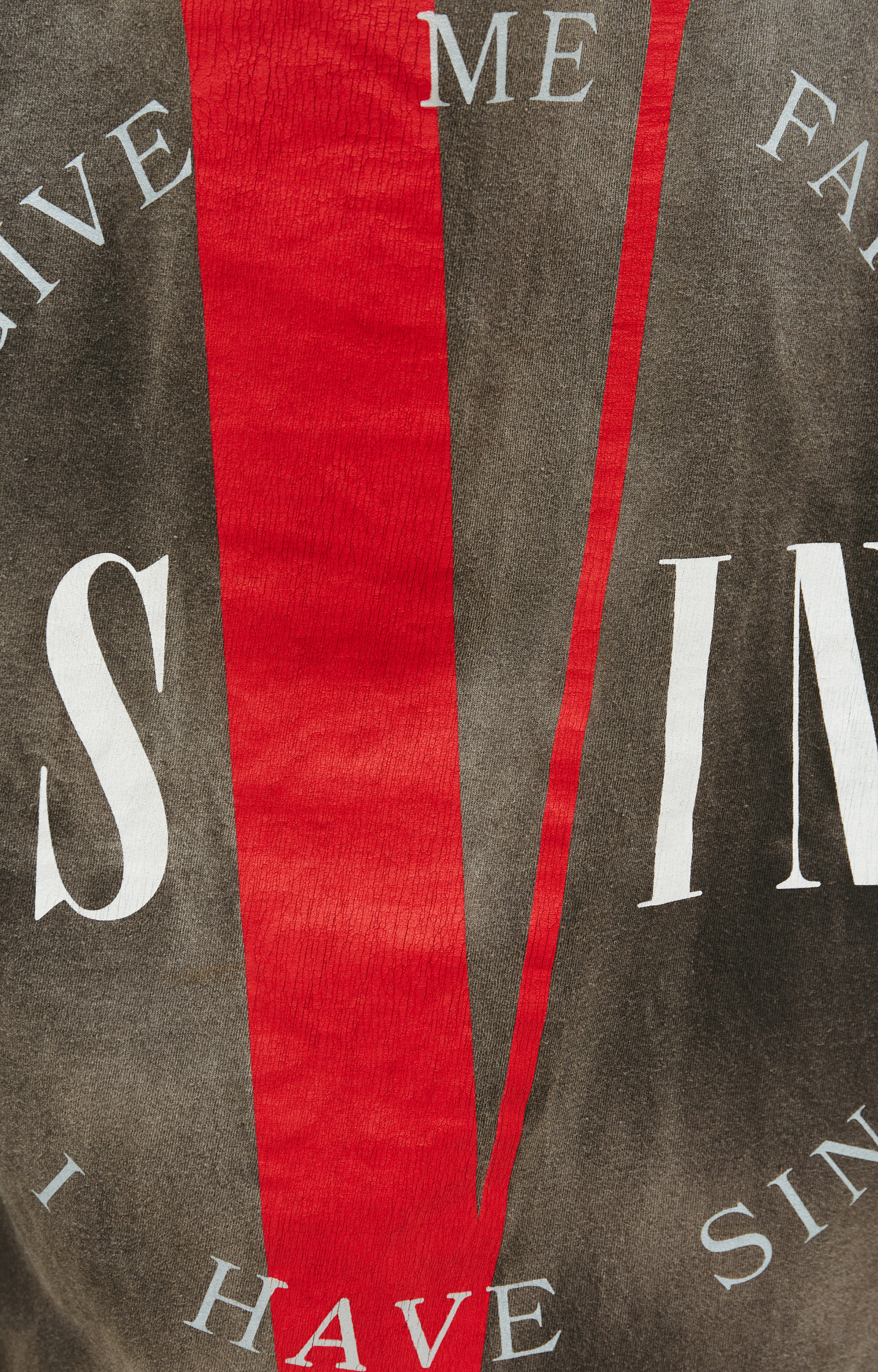 Saint Michael Vlone x Saint Michael printed longsleeve