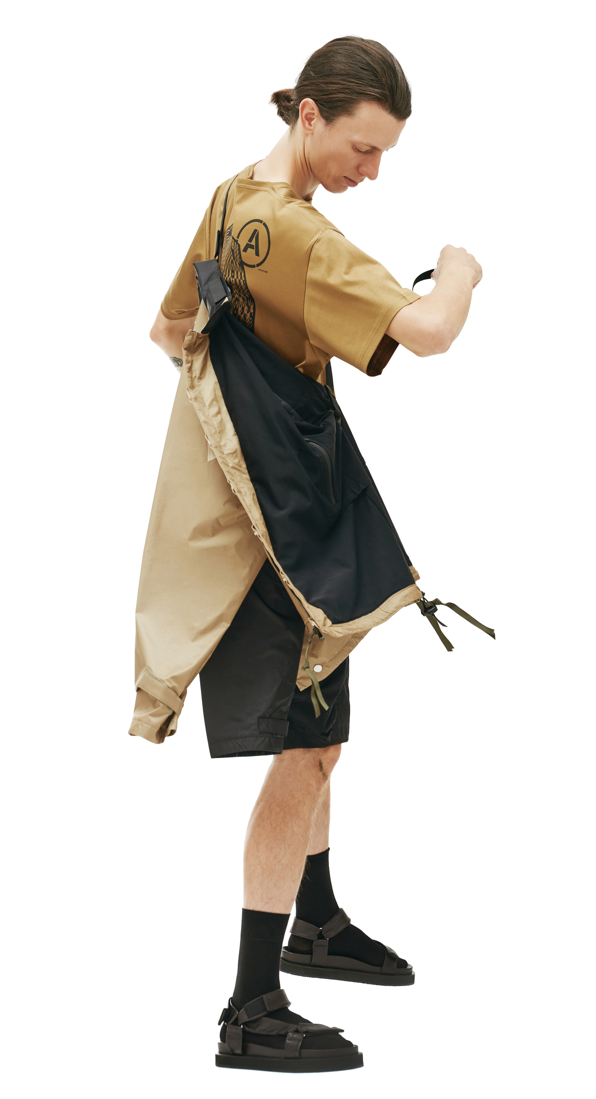 Acronym J95 two-tone jacket