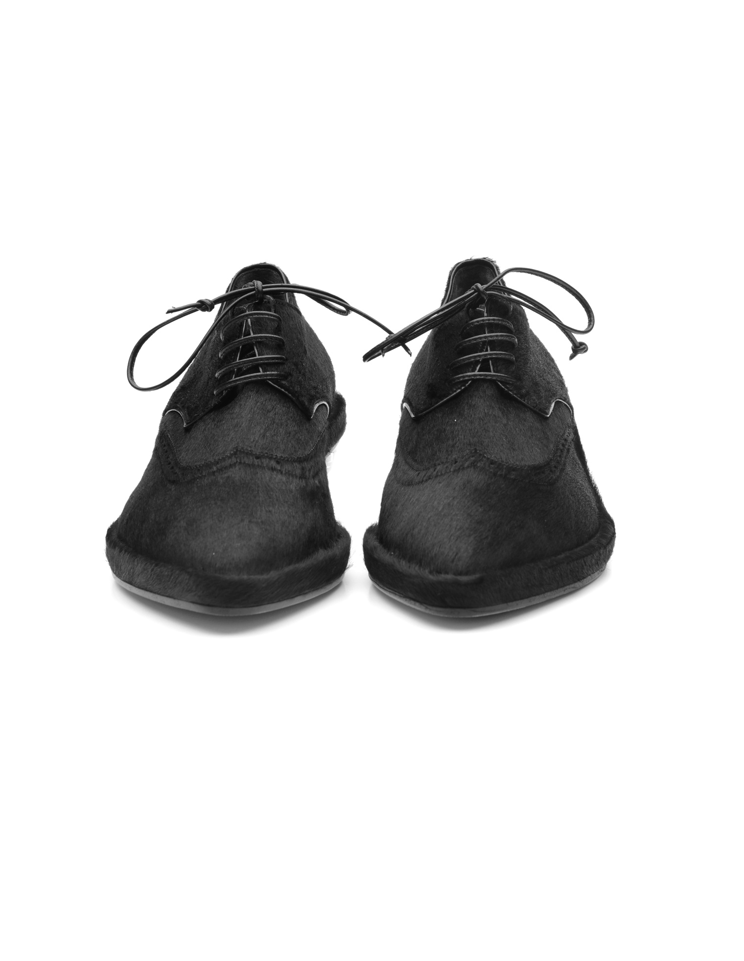 Simone Rocha Pony fur shoes