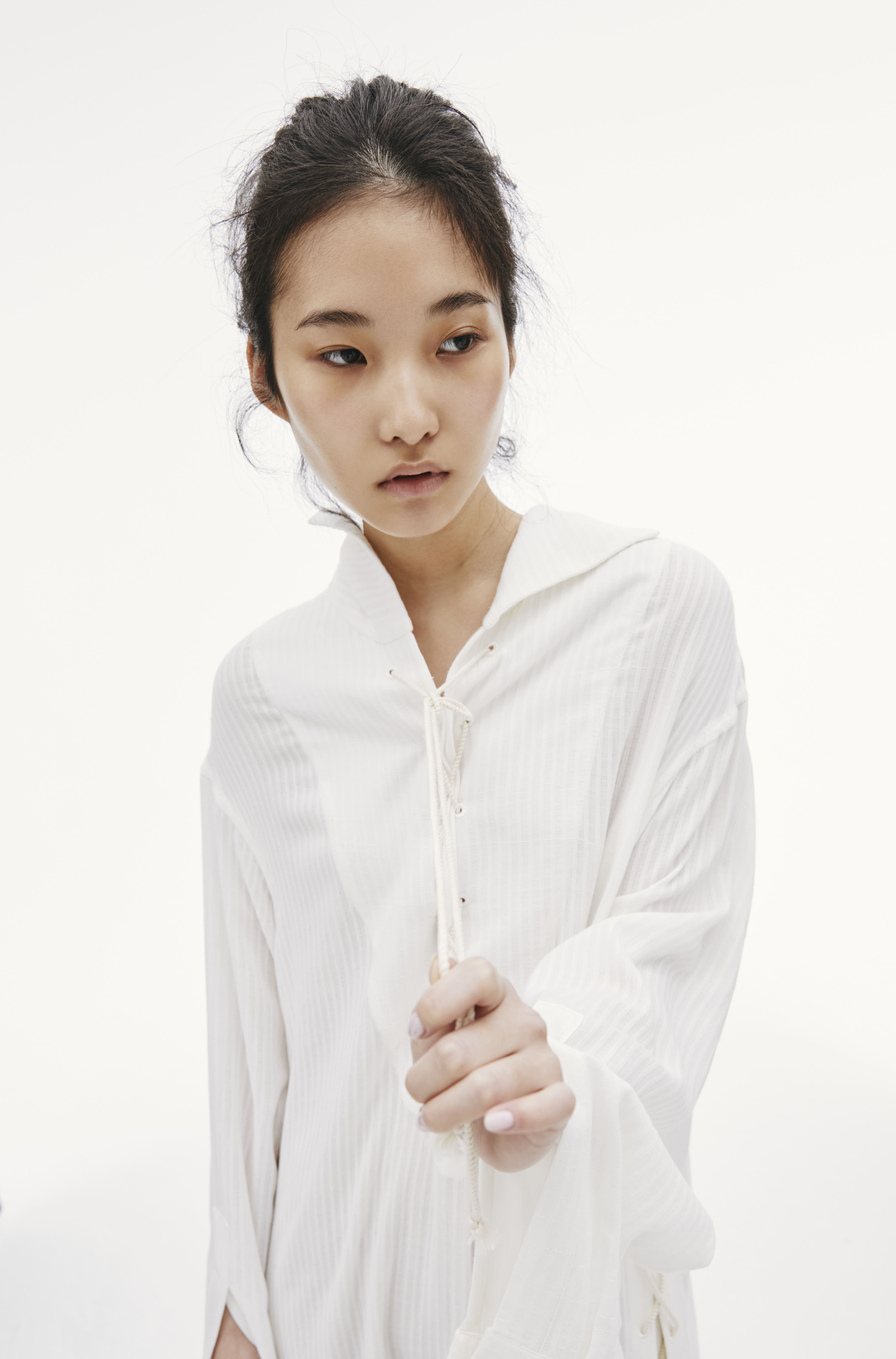 Ann Demeulemeester White Maxi Dress