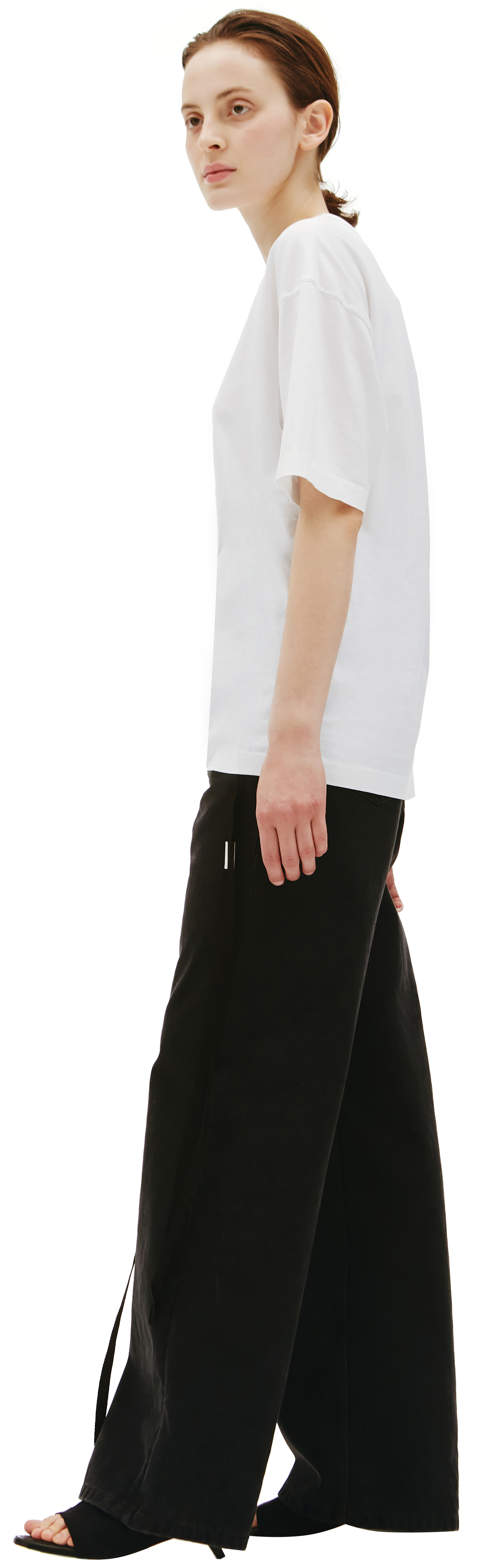 Ann Demeulemeester White Sandra basic t-shirt