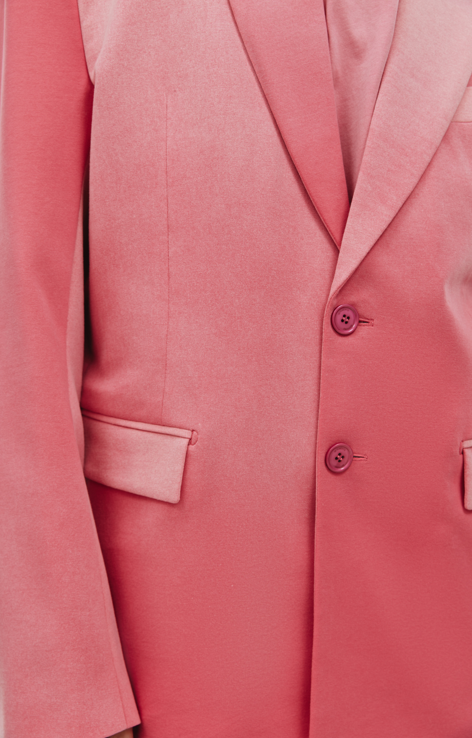 VETEMENTS Pink oversized blazer