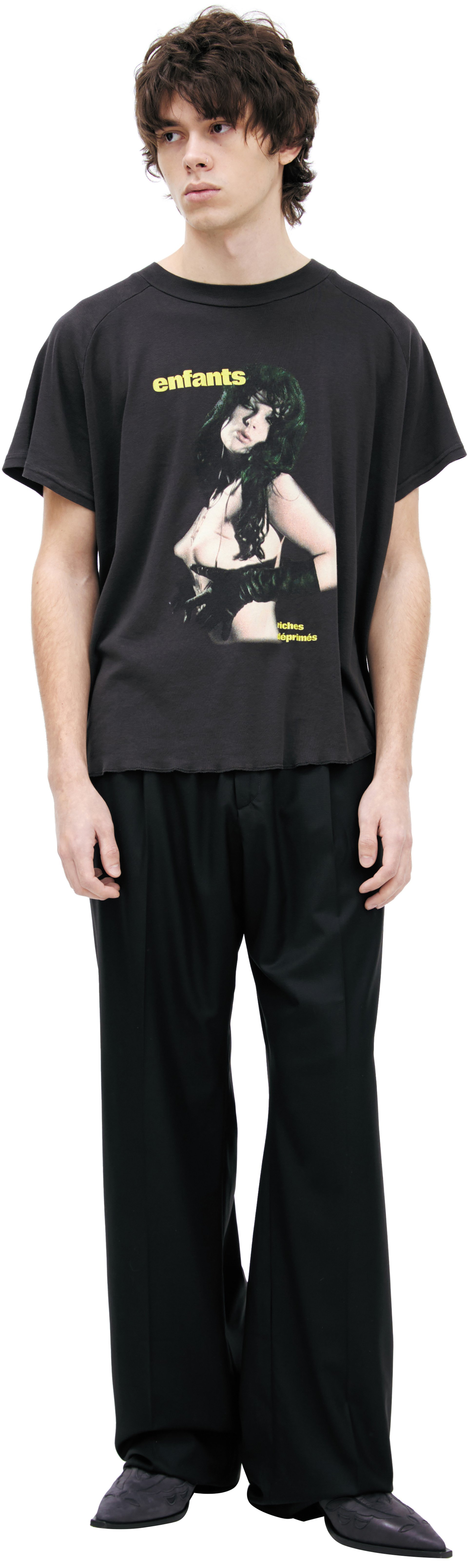 Enfants Riches Déprimés Black print T-shirt