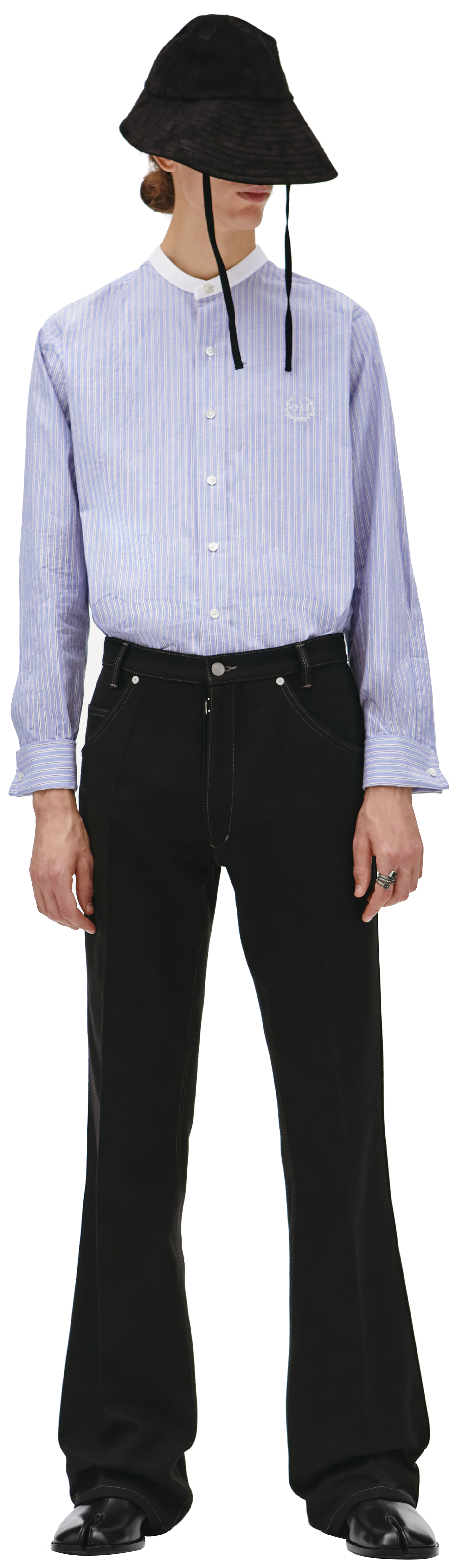 Maison Margiela Black straight cut pants