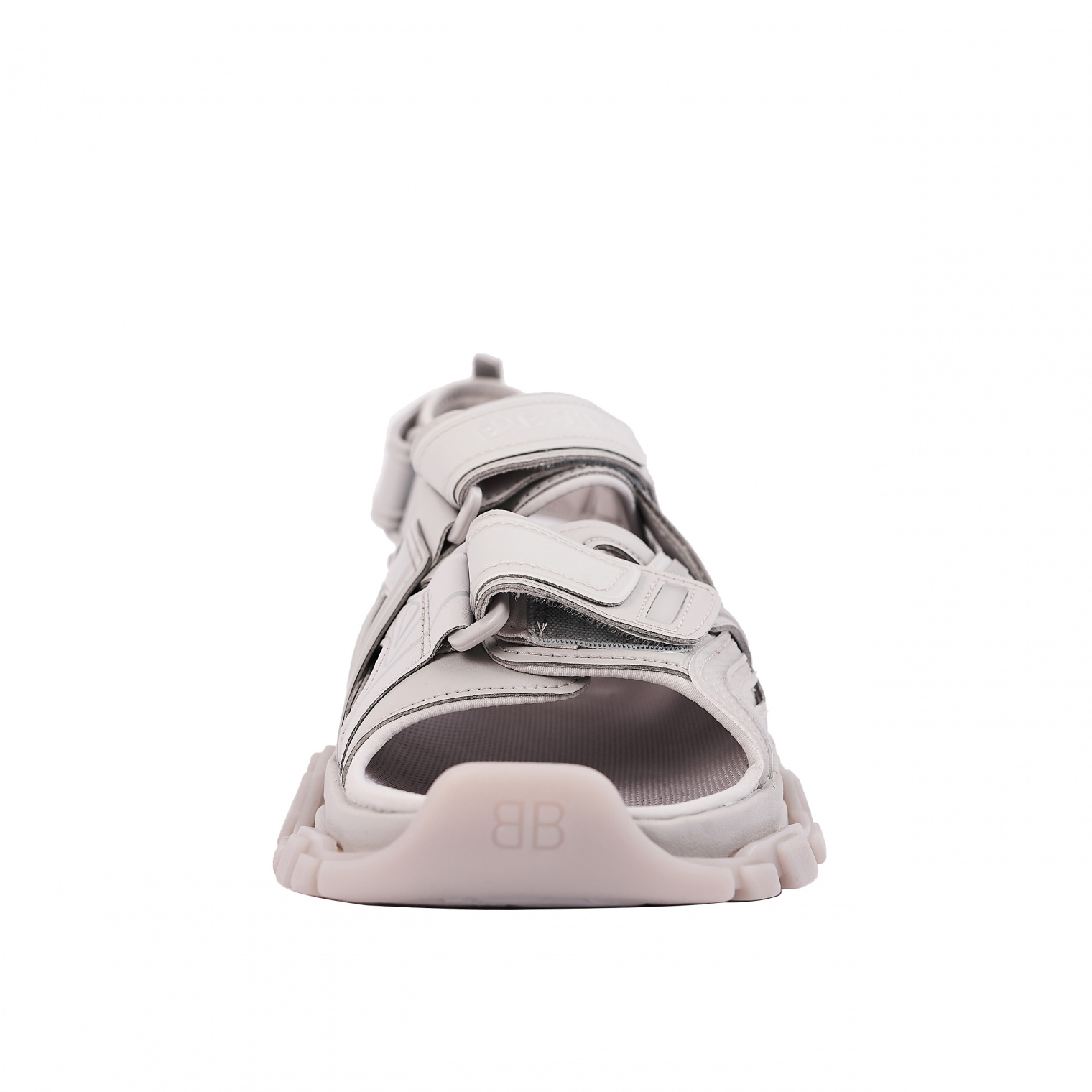Balenciaga Grey Track Sandals