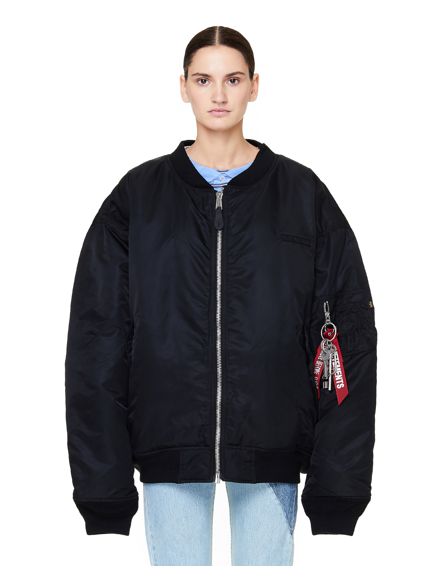 VETEMENTS Alpha Industries Oversized Bomber Jacket