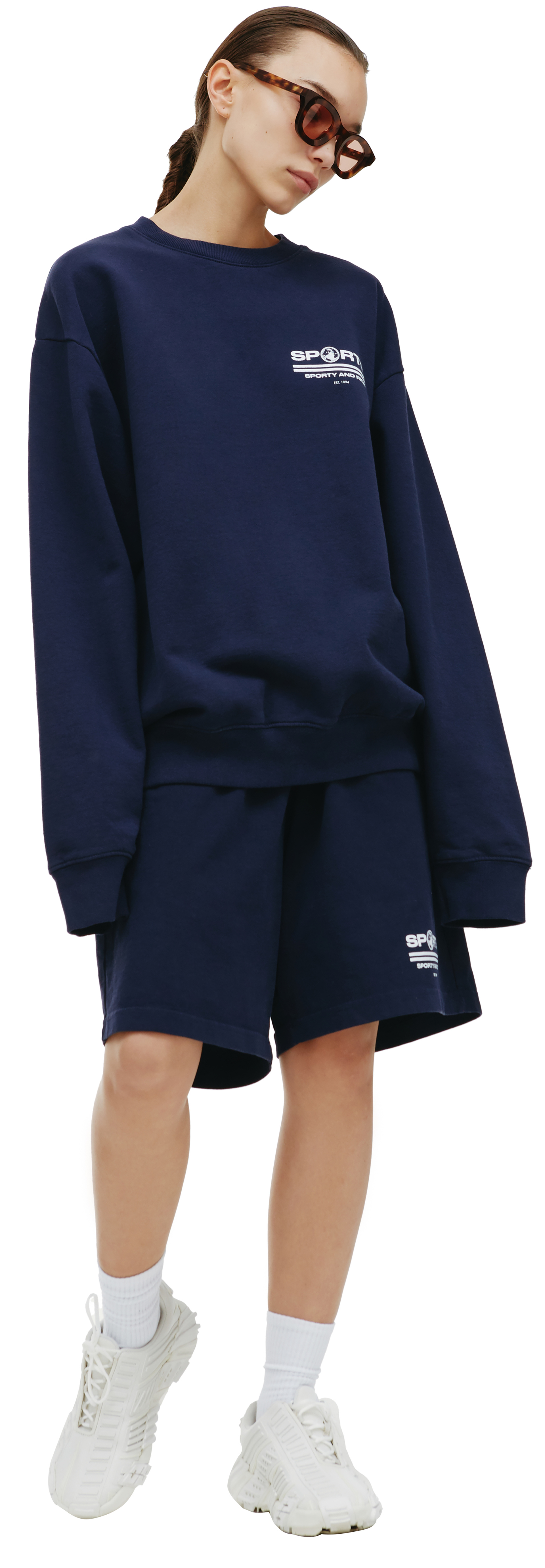 SPORTY & RICH Sports Sweatshirt