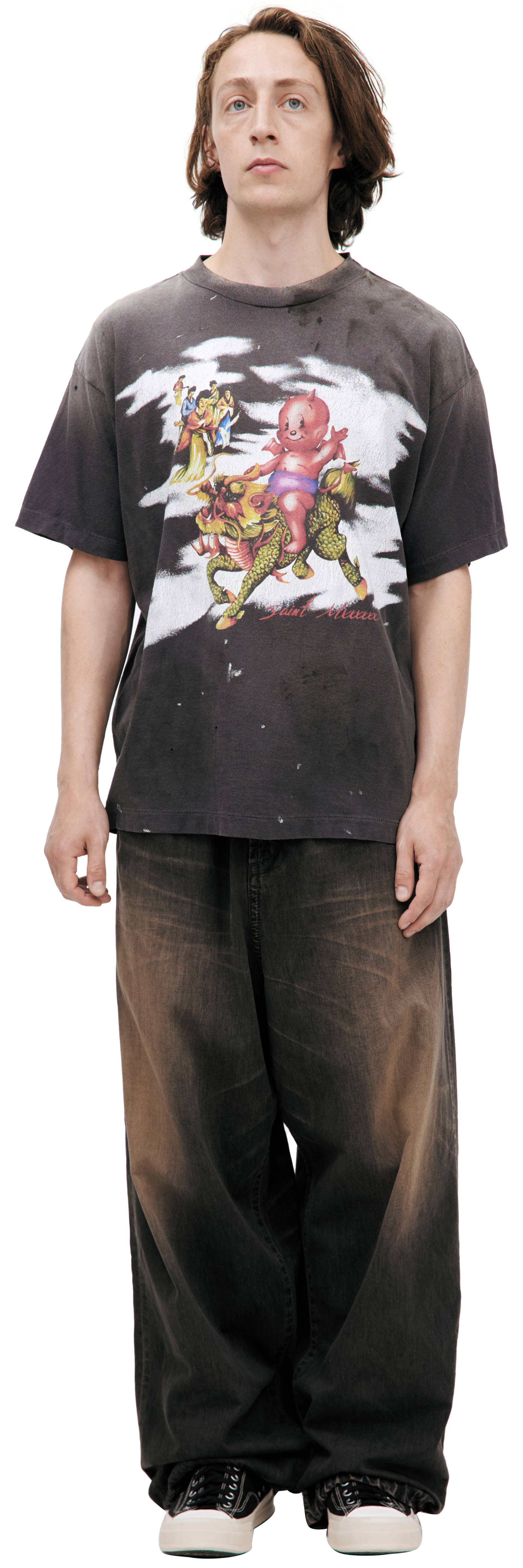 Saint Mxxxxxx Printed cotton T-shirt