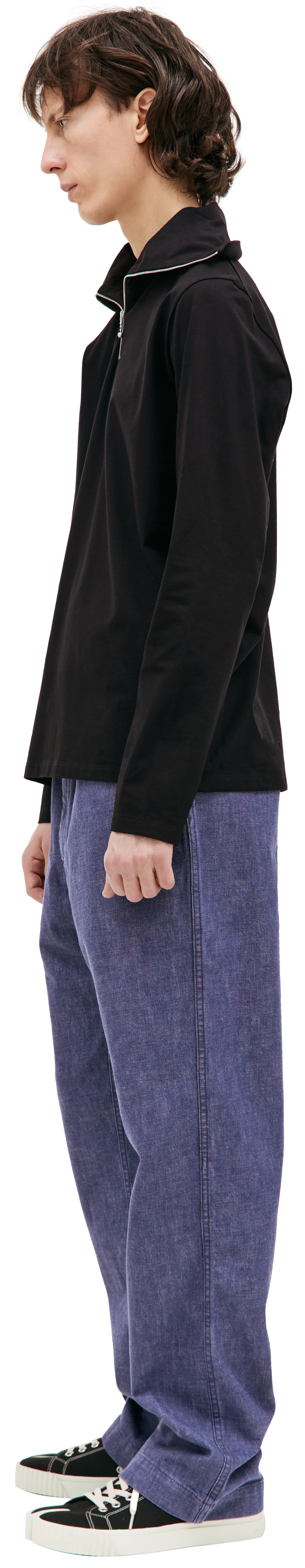 Jil Sander Zipped cotton longsleeve