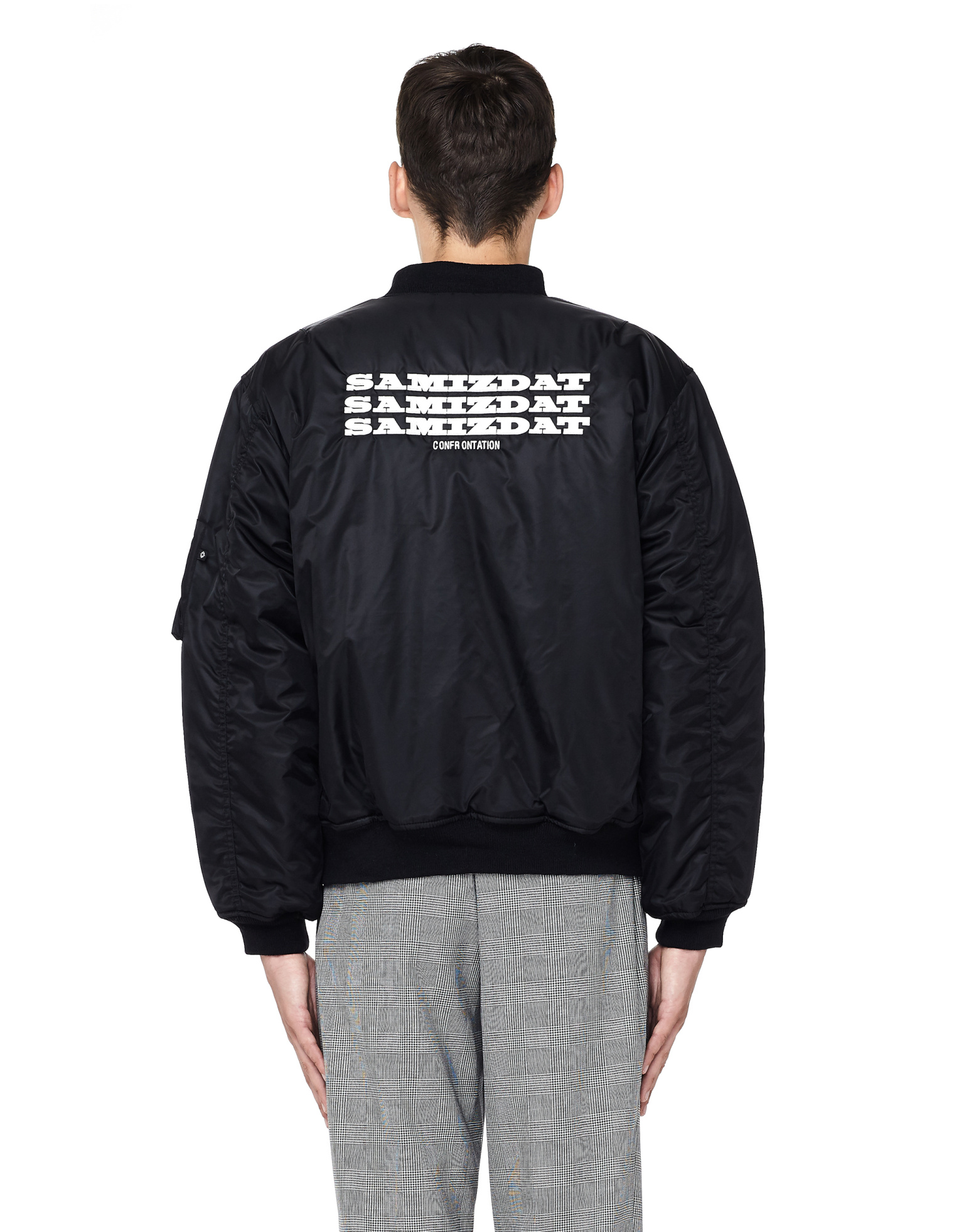 Yang Li Samizdat Embroidered Bomber Jacket