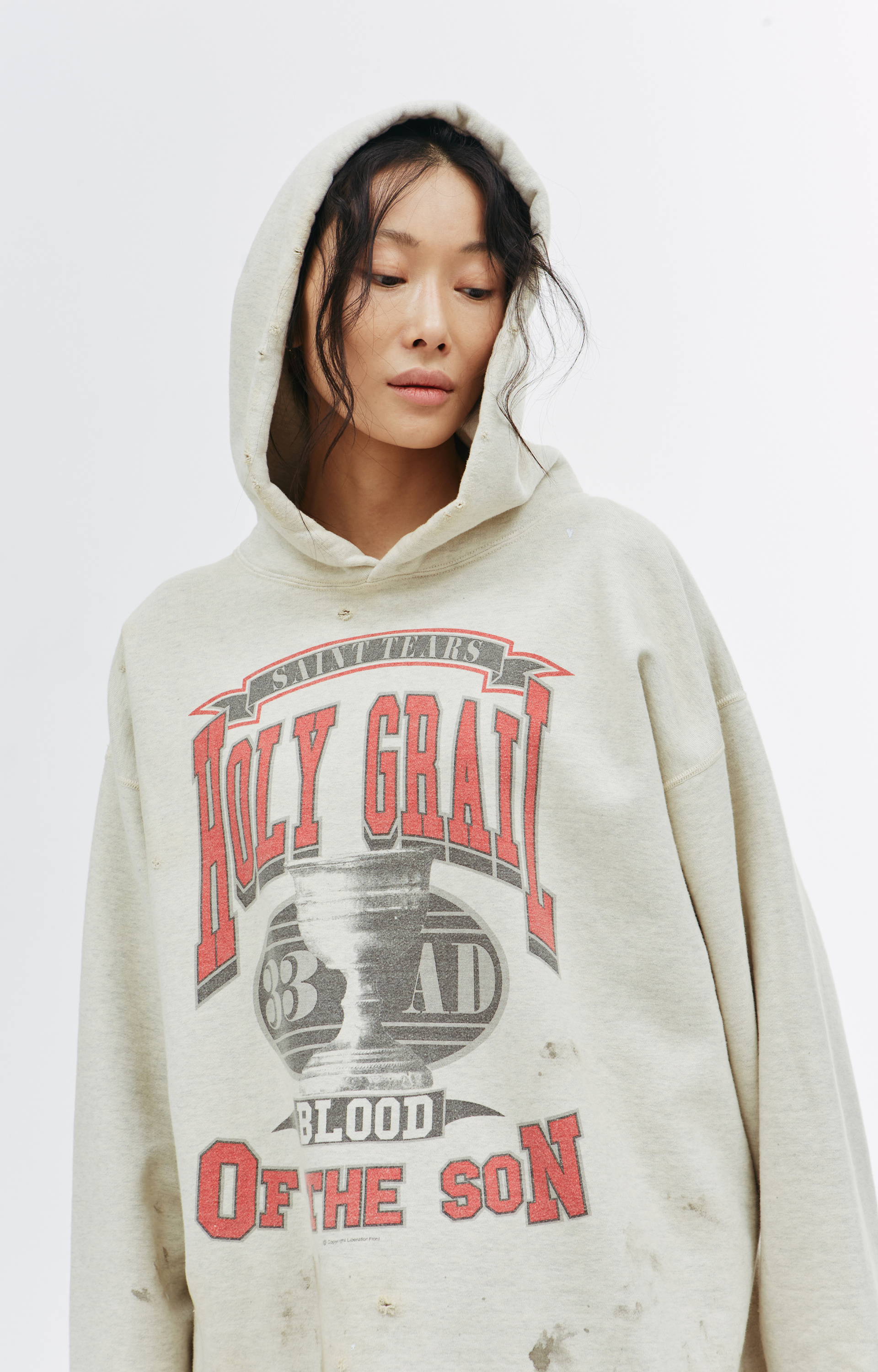 Saint Michael Saint Michael x Denim Tears printed hoodie