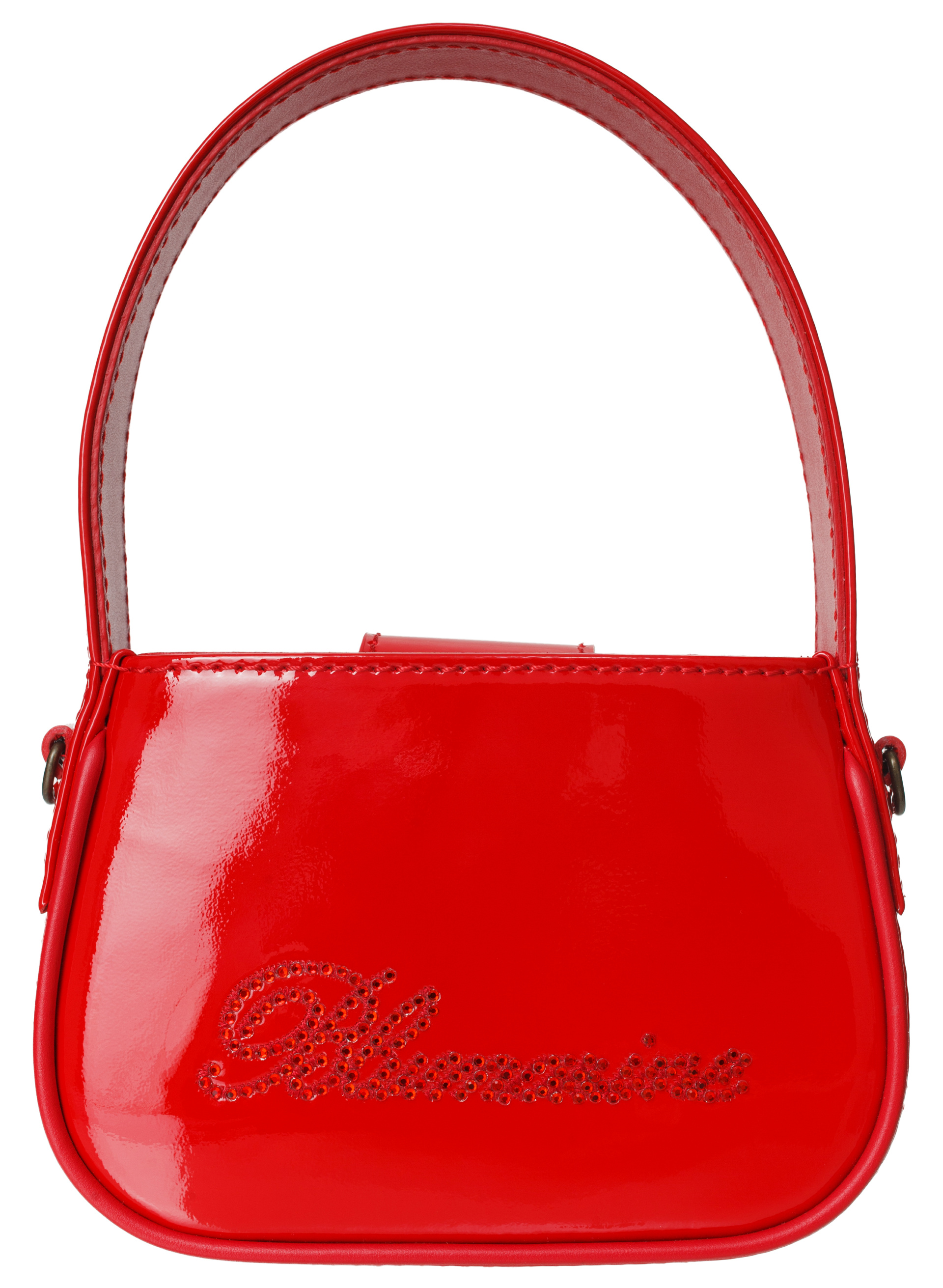 Blumarine Borsa mini rhinestone logo bag