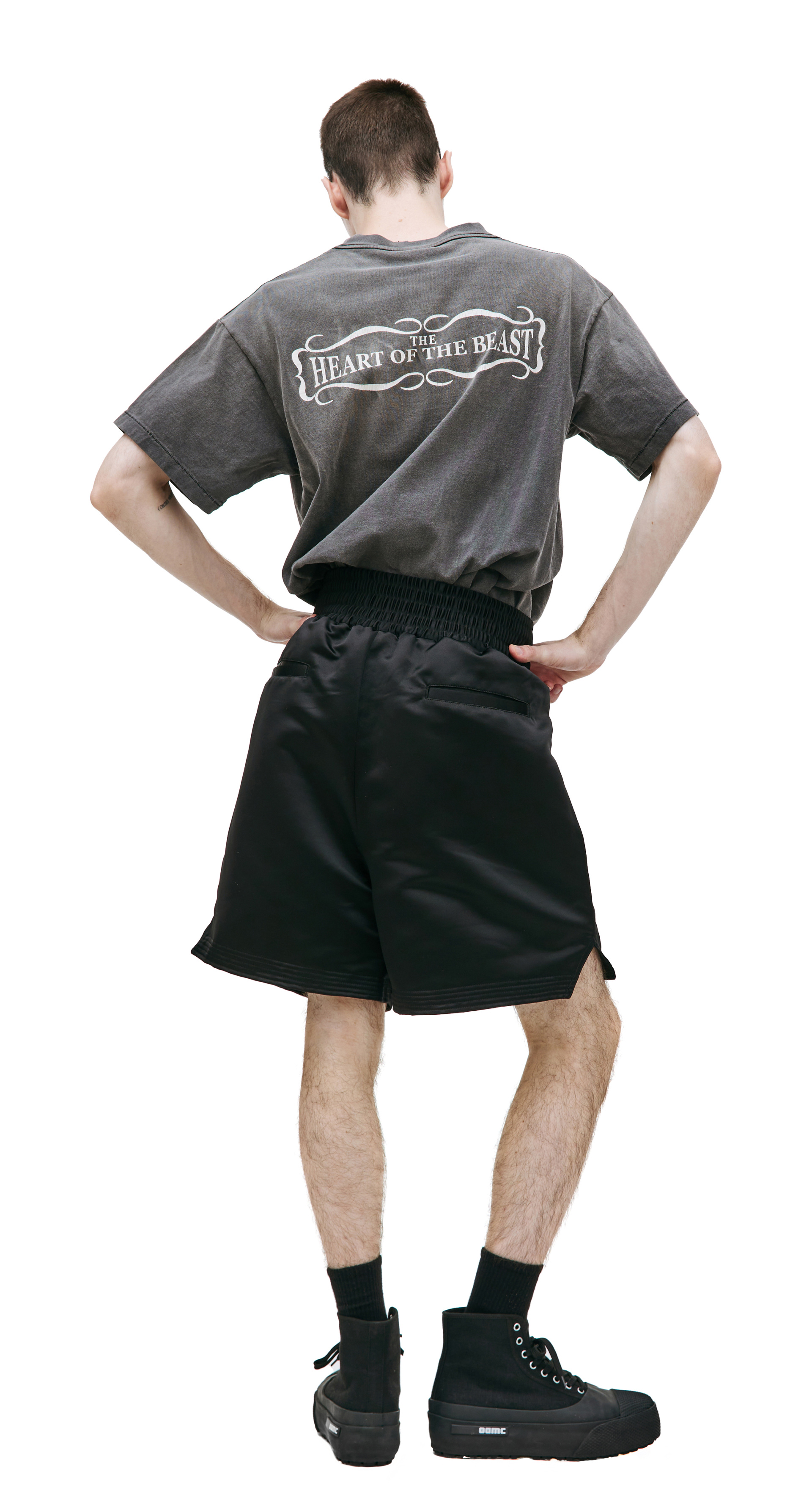 Saint Michael Black boxer shorts