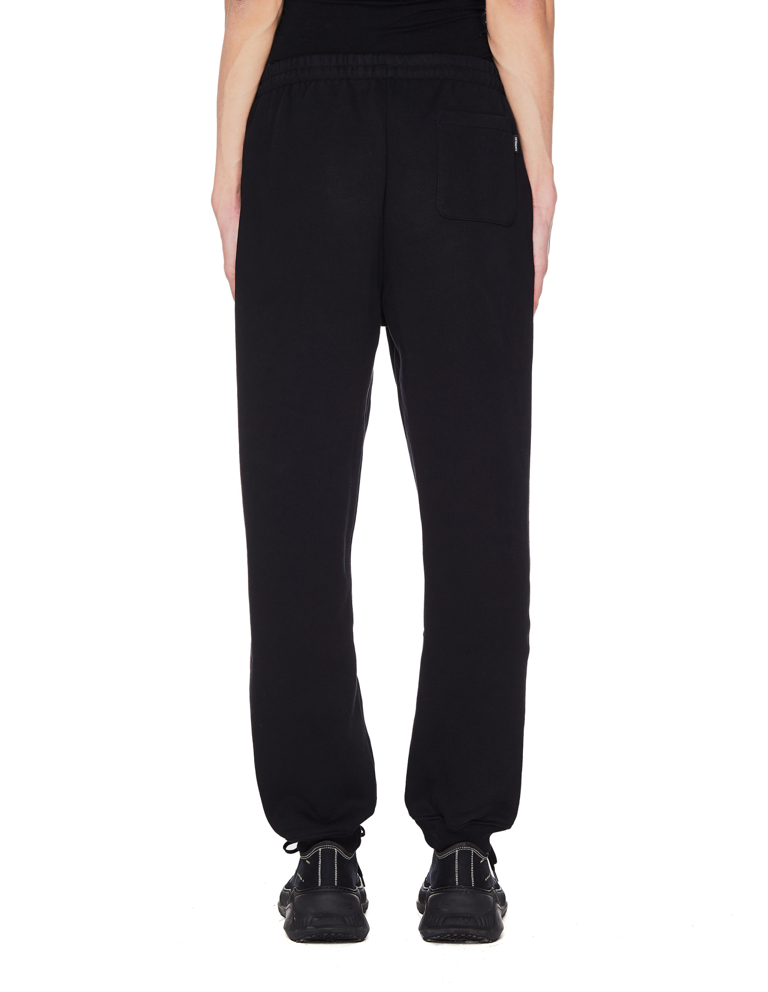 VETEMENTS Black Seven Sins Printed Trousers