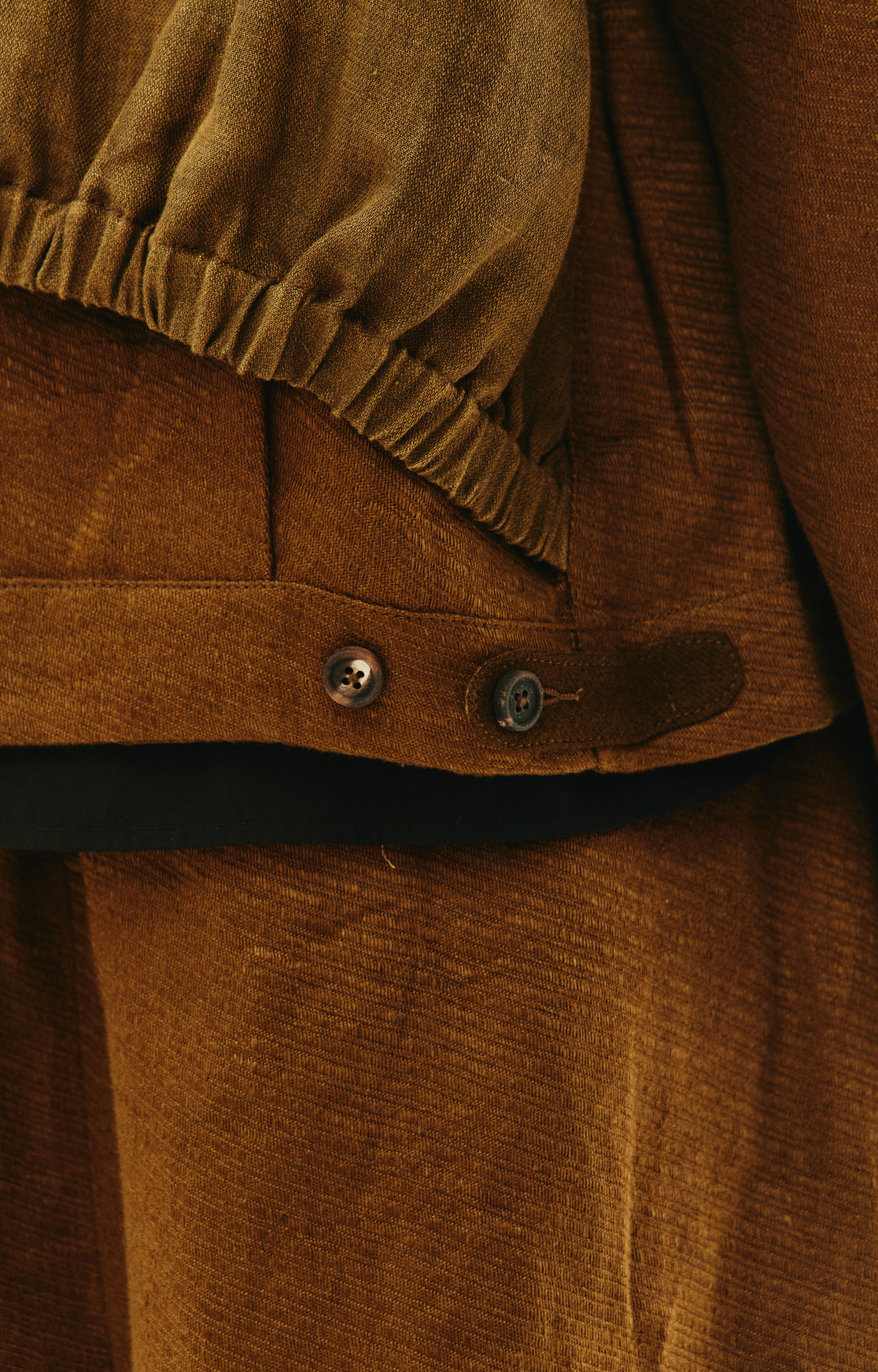 Ziggy Chen Cropped linen jacket