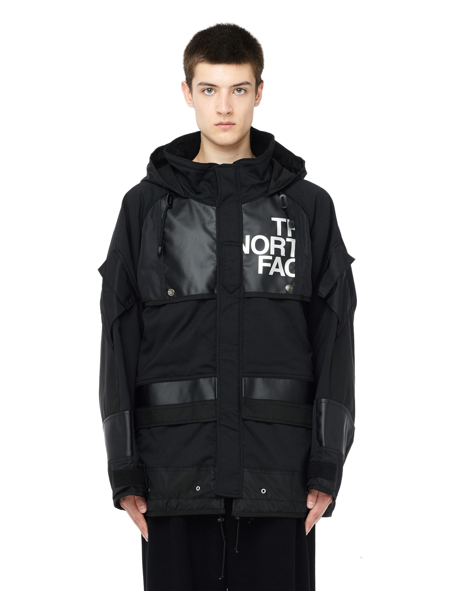 Junya Watanabe Черная куртка со вставками The North Face