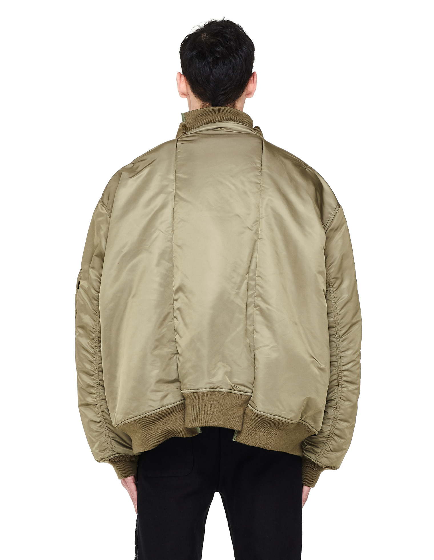 VETEMENTS Alpha Industries Khaki Bomber Jacket