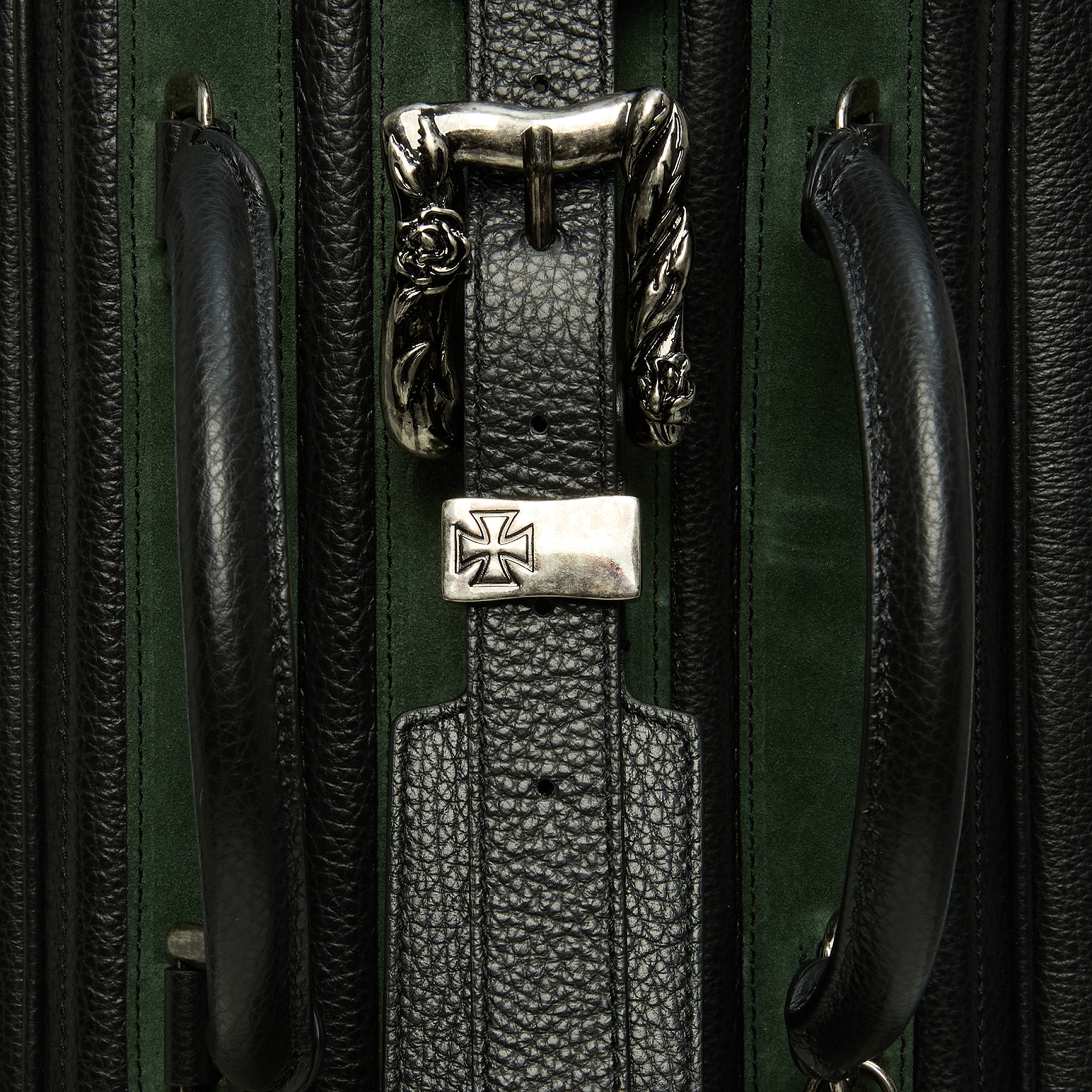 Enfants Riches Déprimés Green leather bag