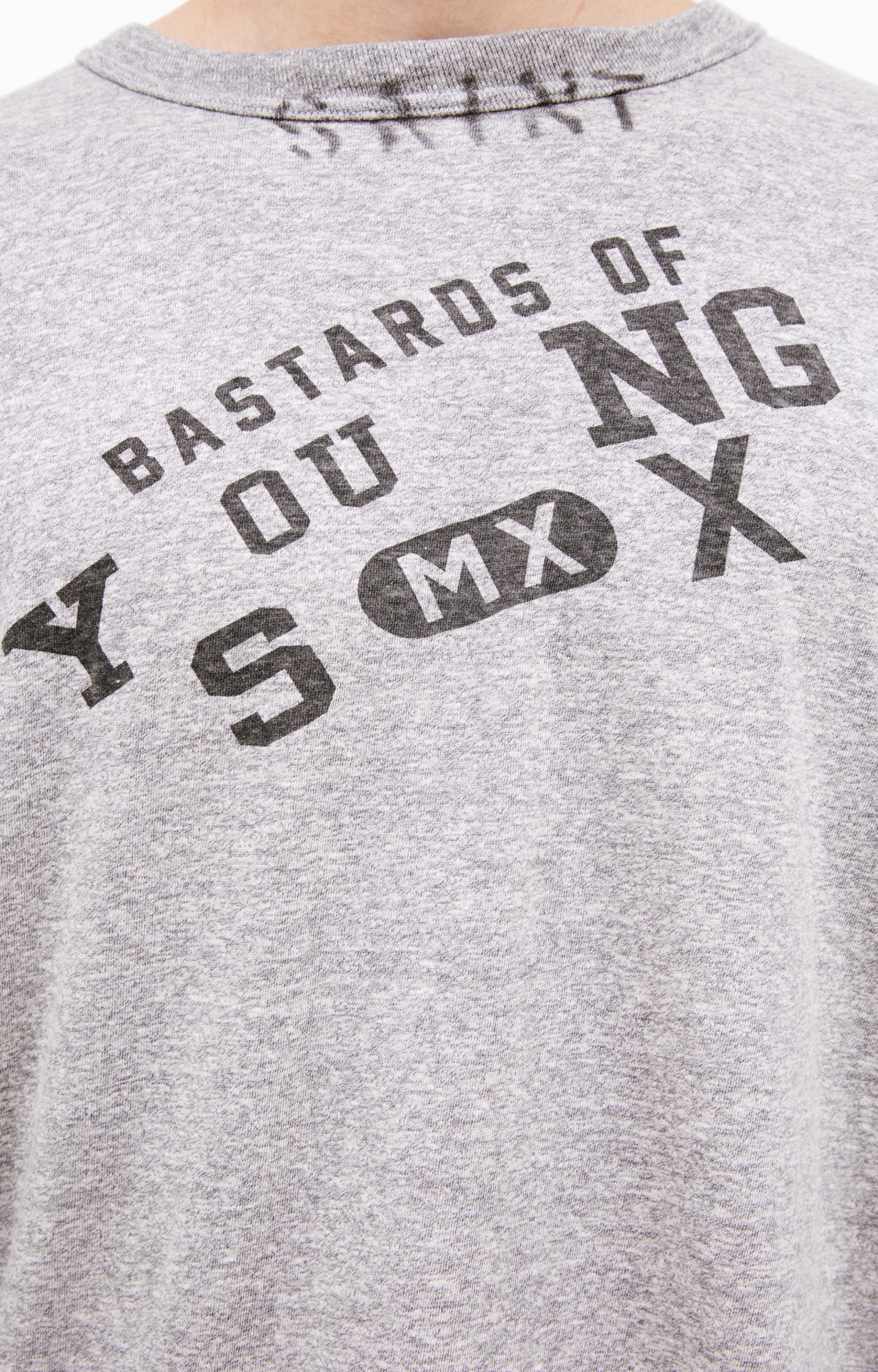Saint Mxxxxxx Grey T-shirt with print