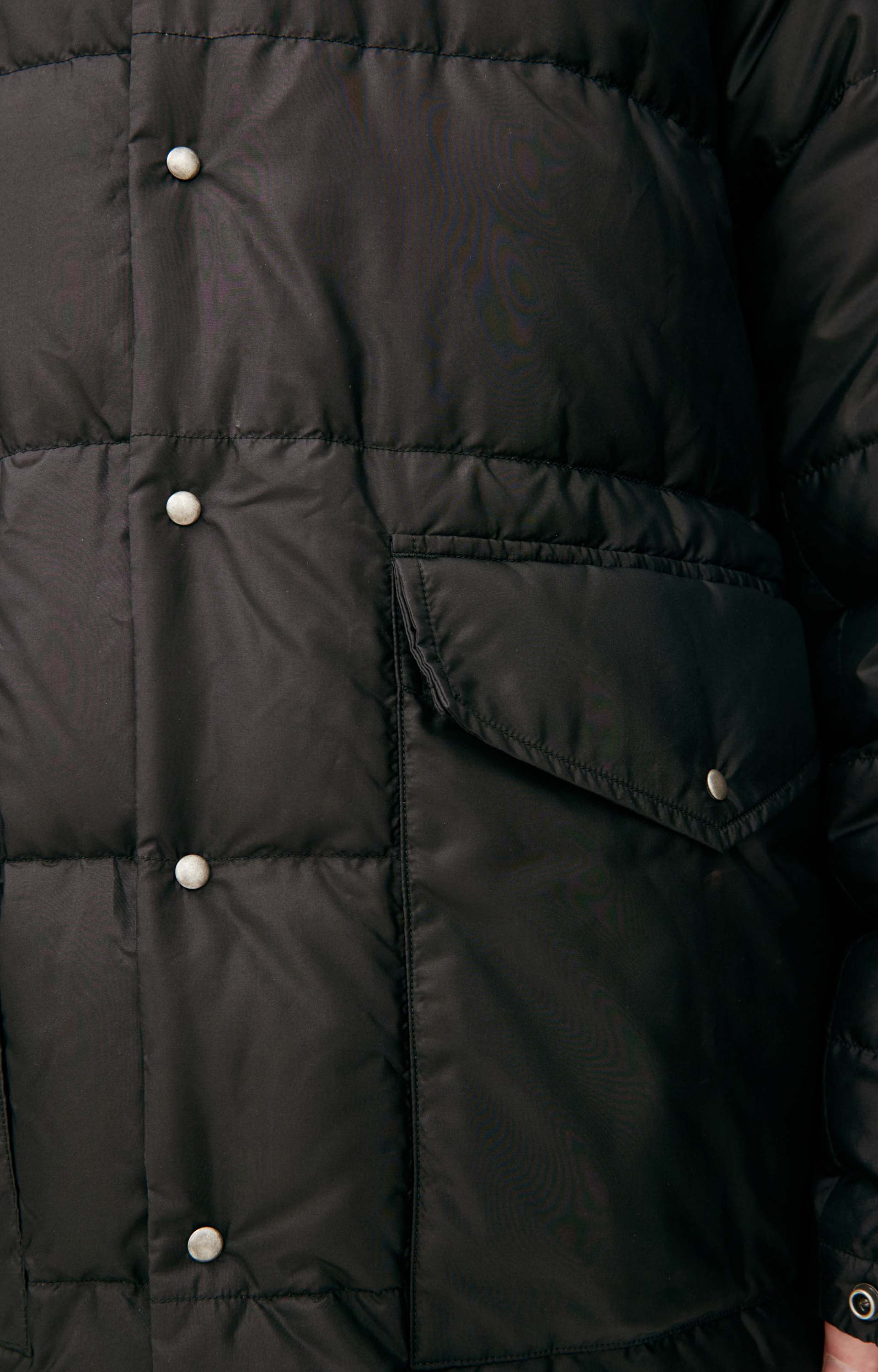 visvim Kodiak silk down jacket