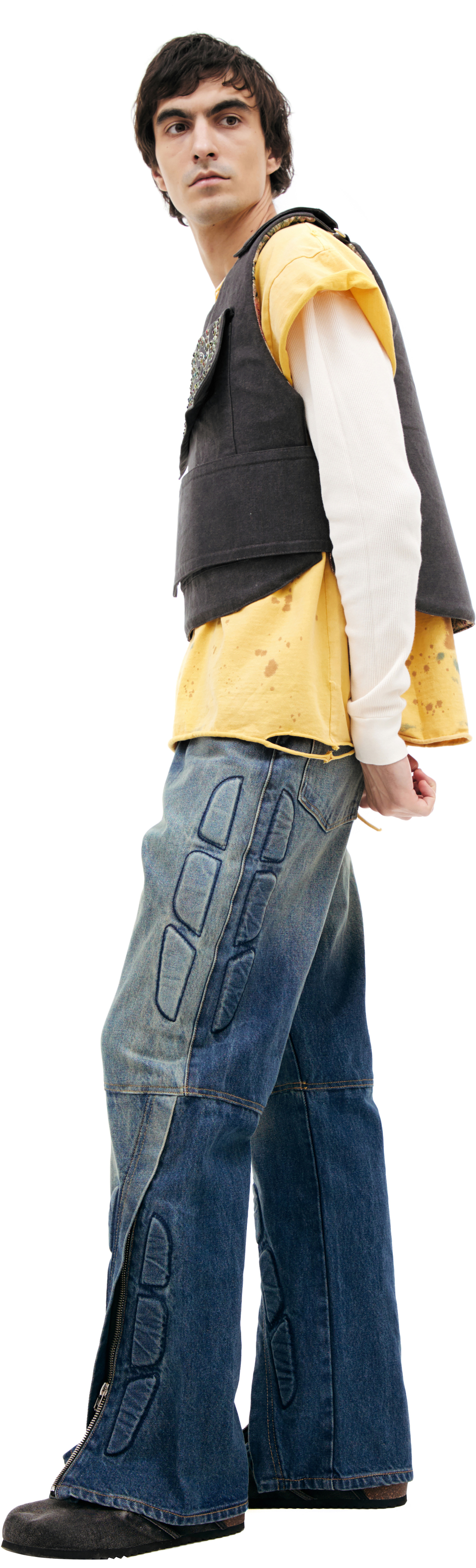 Satoshi Nakamoto Vest with crystal logo