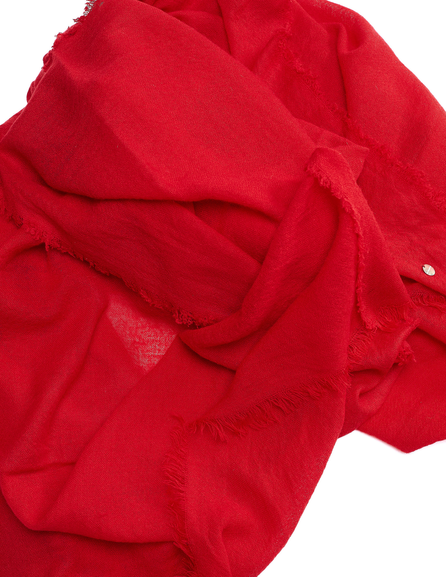 Ann Demeulemeester Красный шарф из кашемира Cardinal
