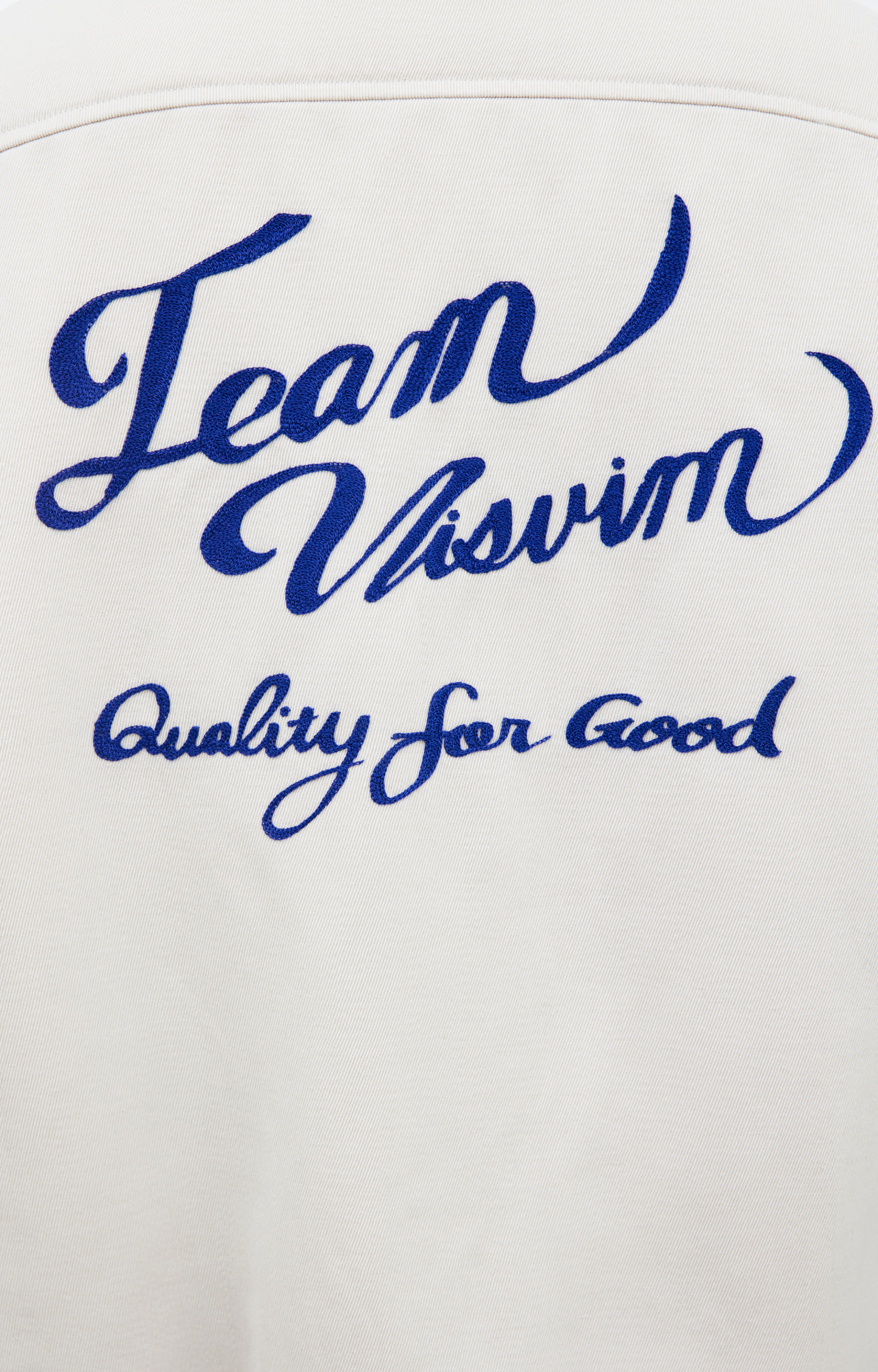 visvim White embroidered jacket