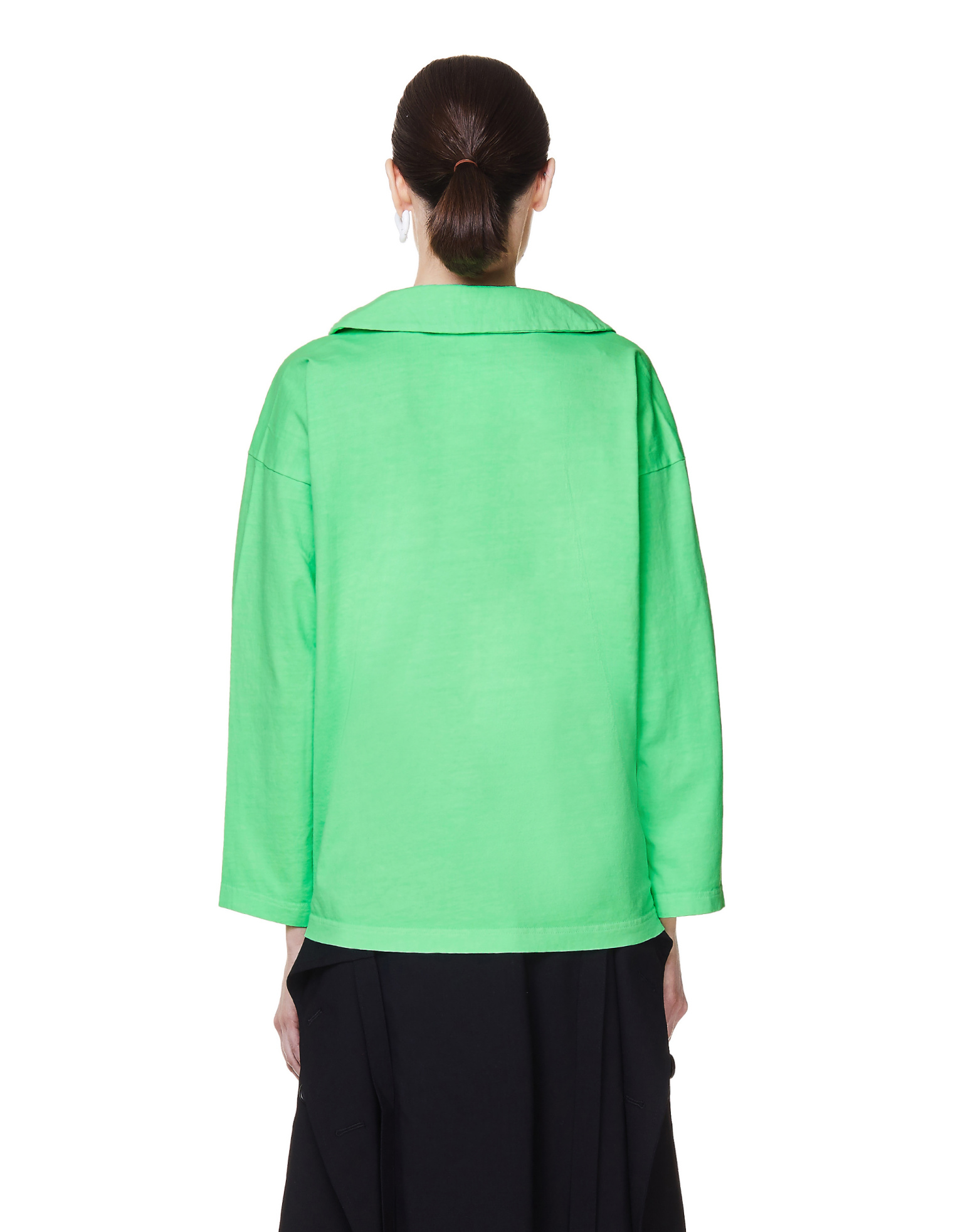 Comme des Garcons CdG Green Cotton Longsleeve