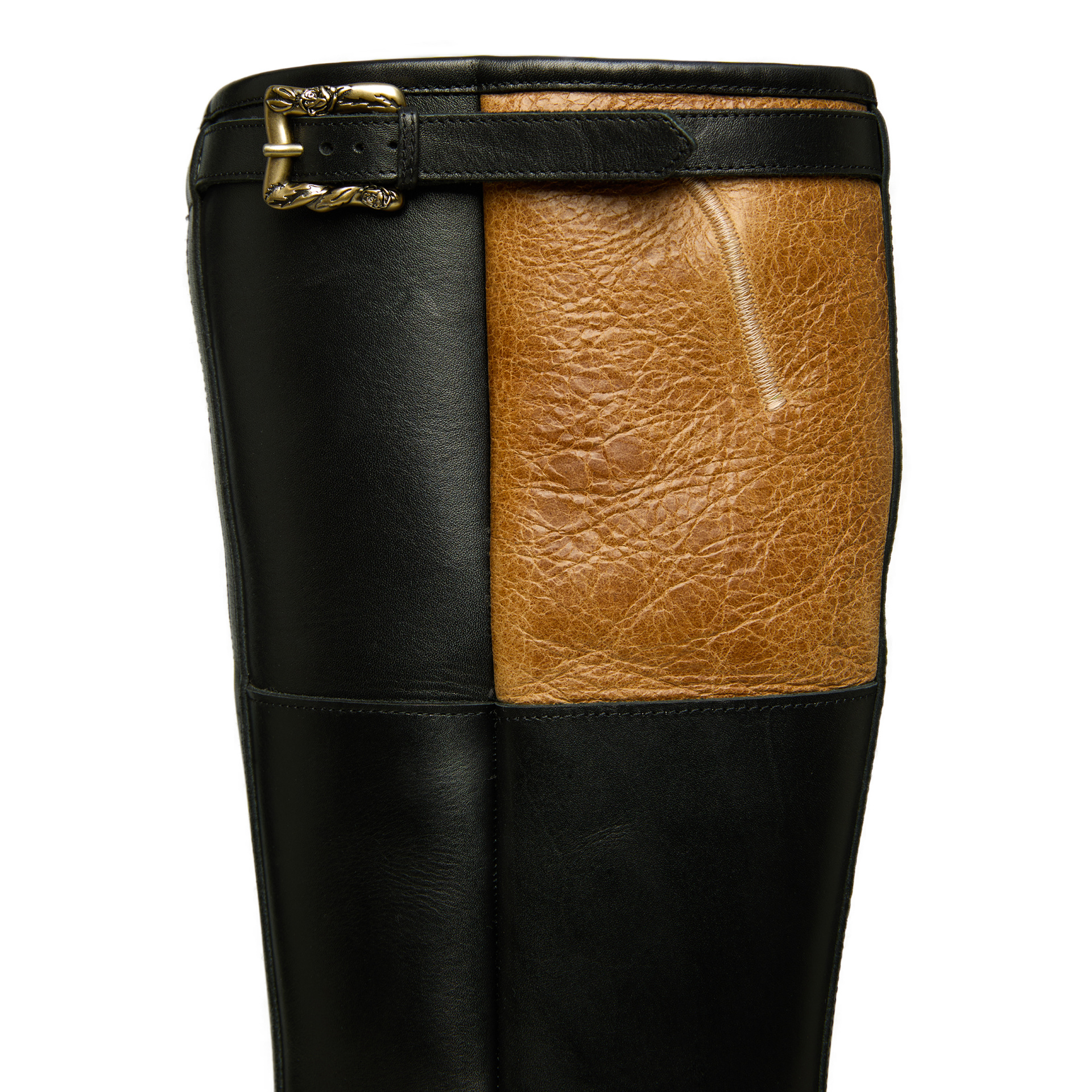 Enfants Riches Déprimés Leather boots with inserts