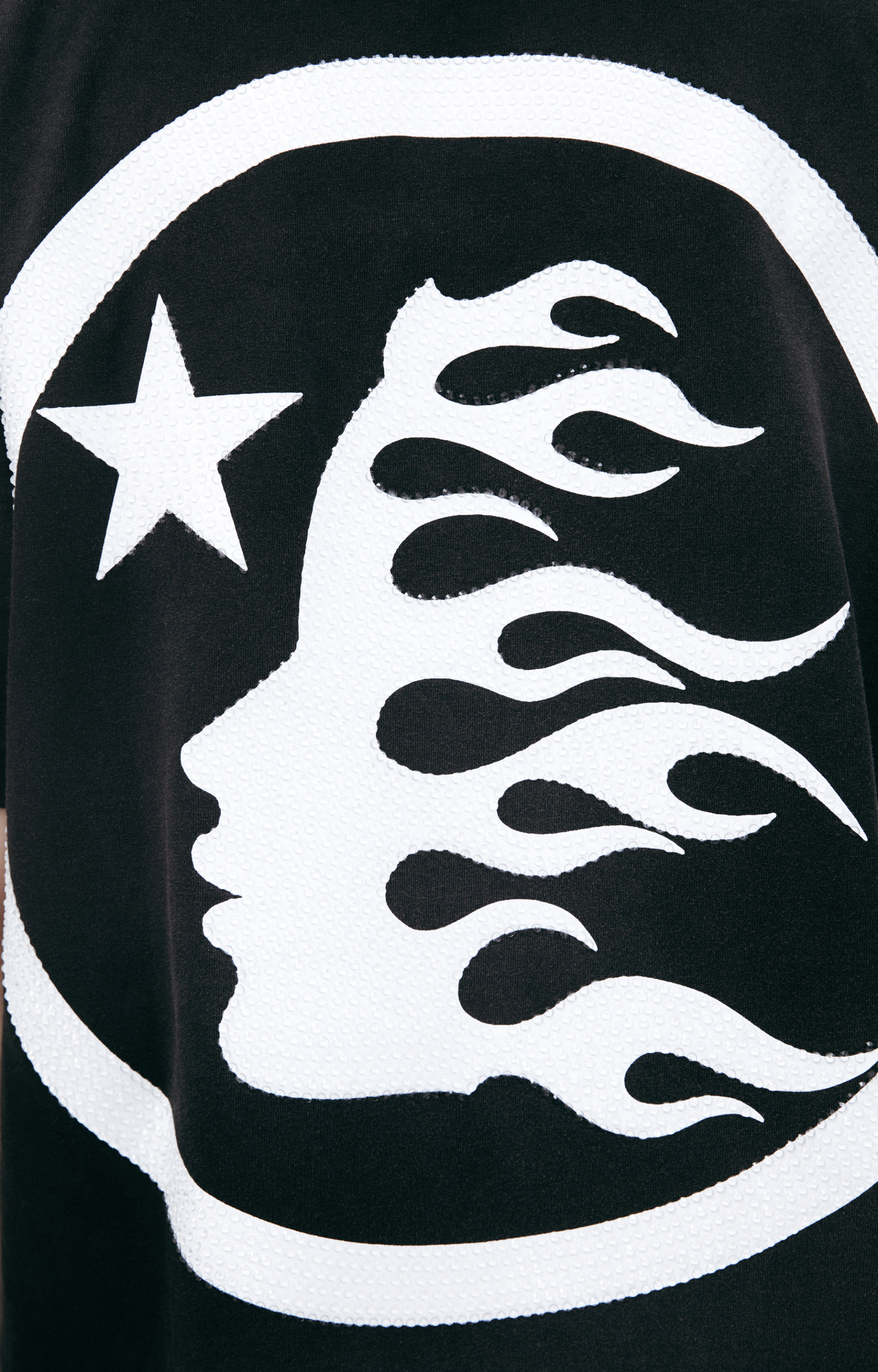 Hellstar T-shirt with a rhinestone logo
