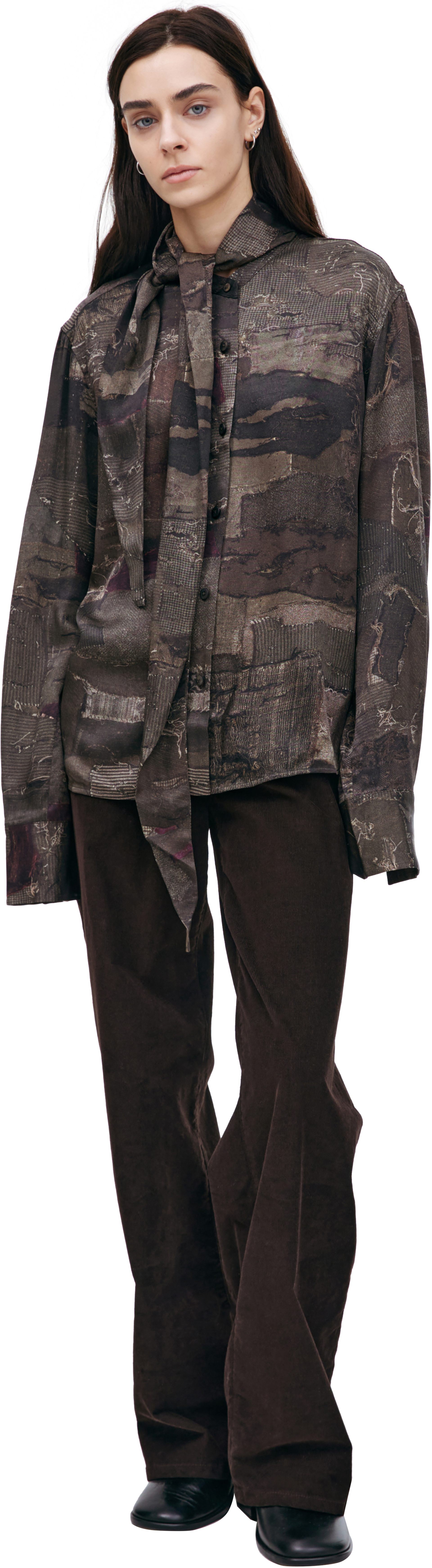 Ziggy Chen Monoprint blouse