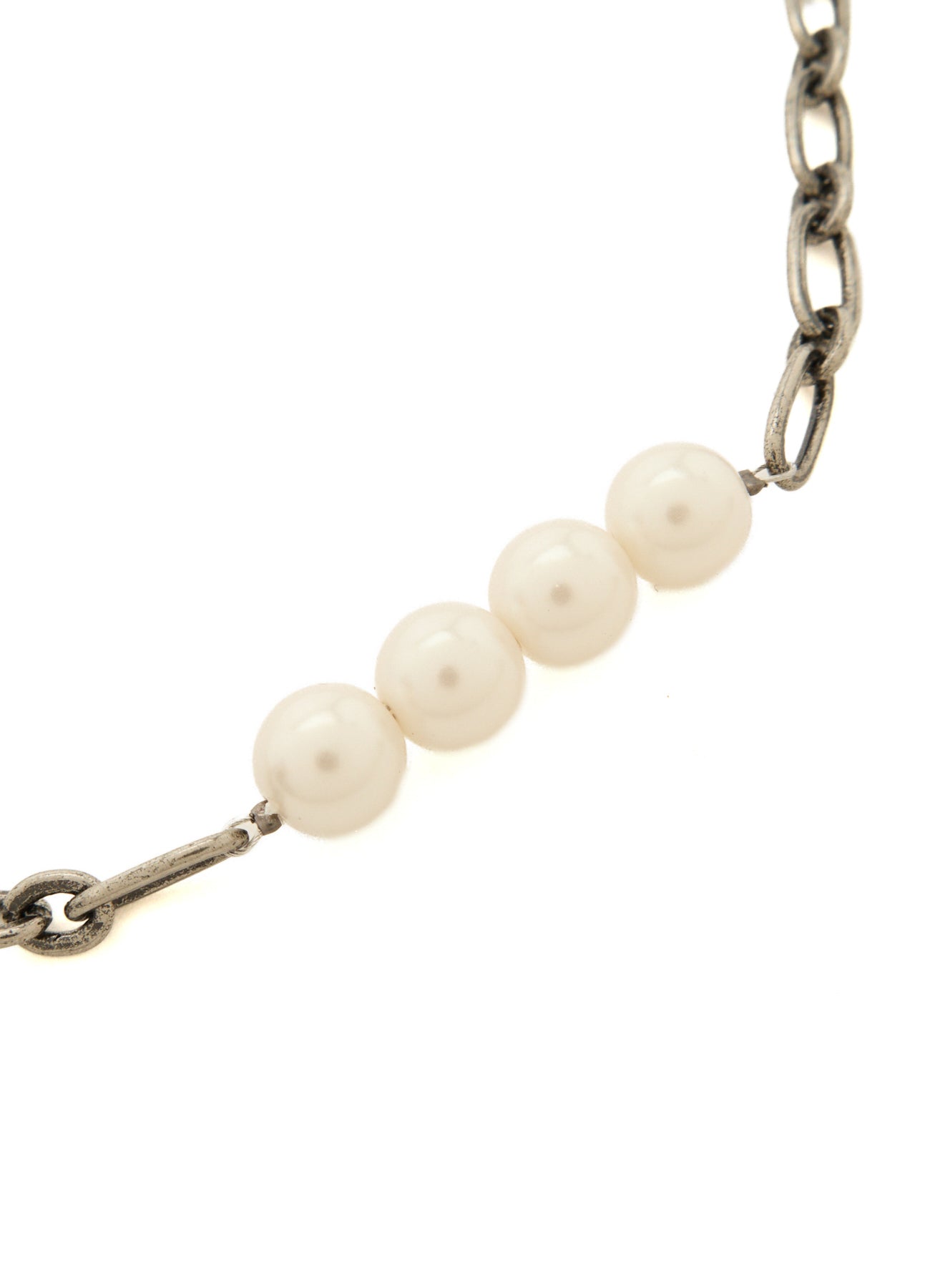Y\'s Pearl And Chain Choker