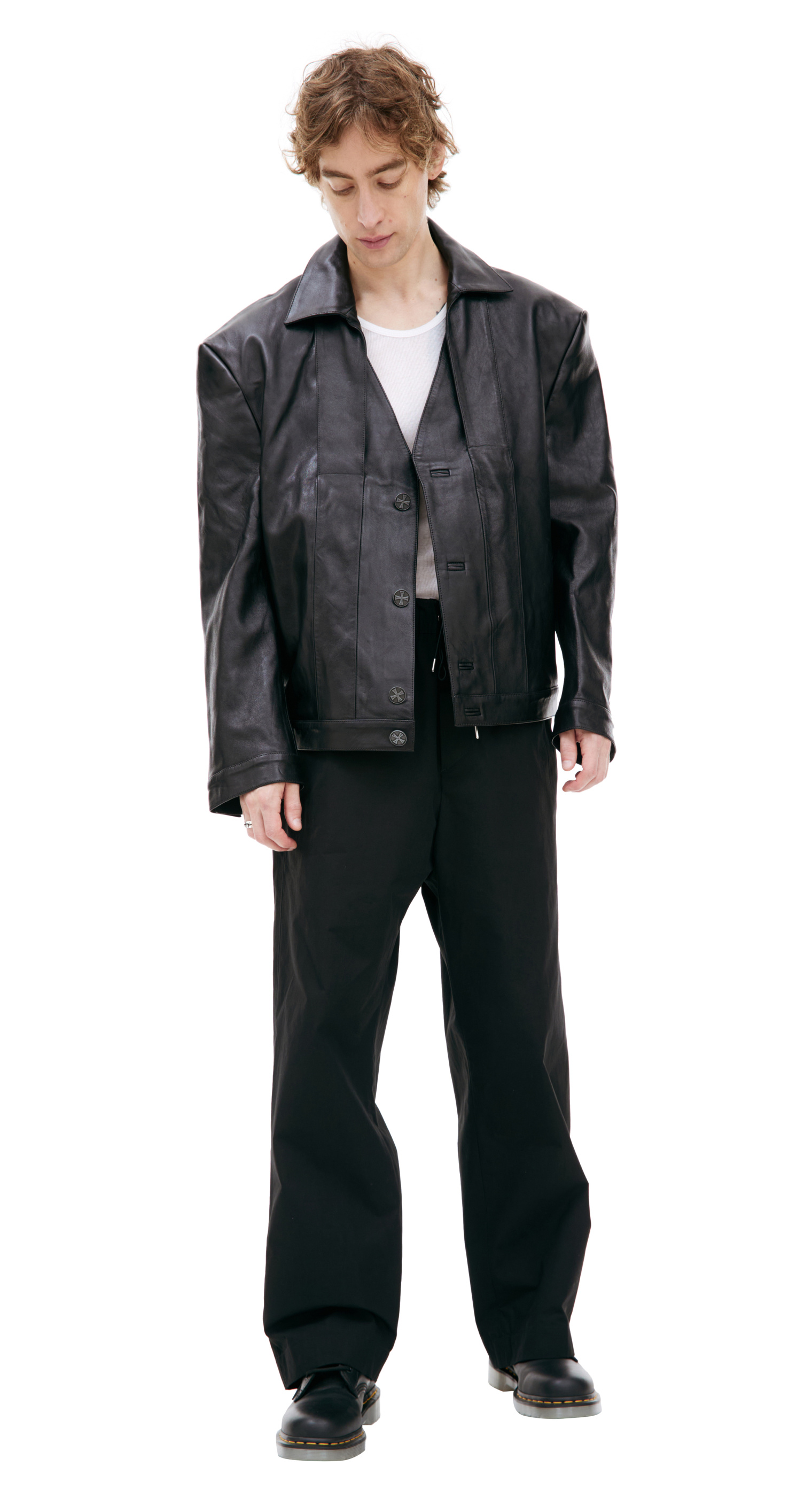 Enfants Riches Deprimes DIVORCE LEATHER JACKET