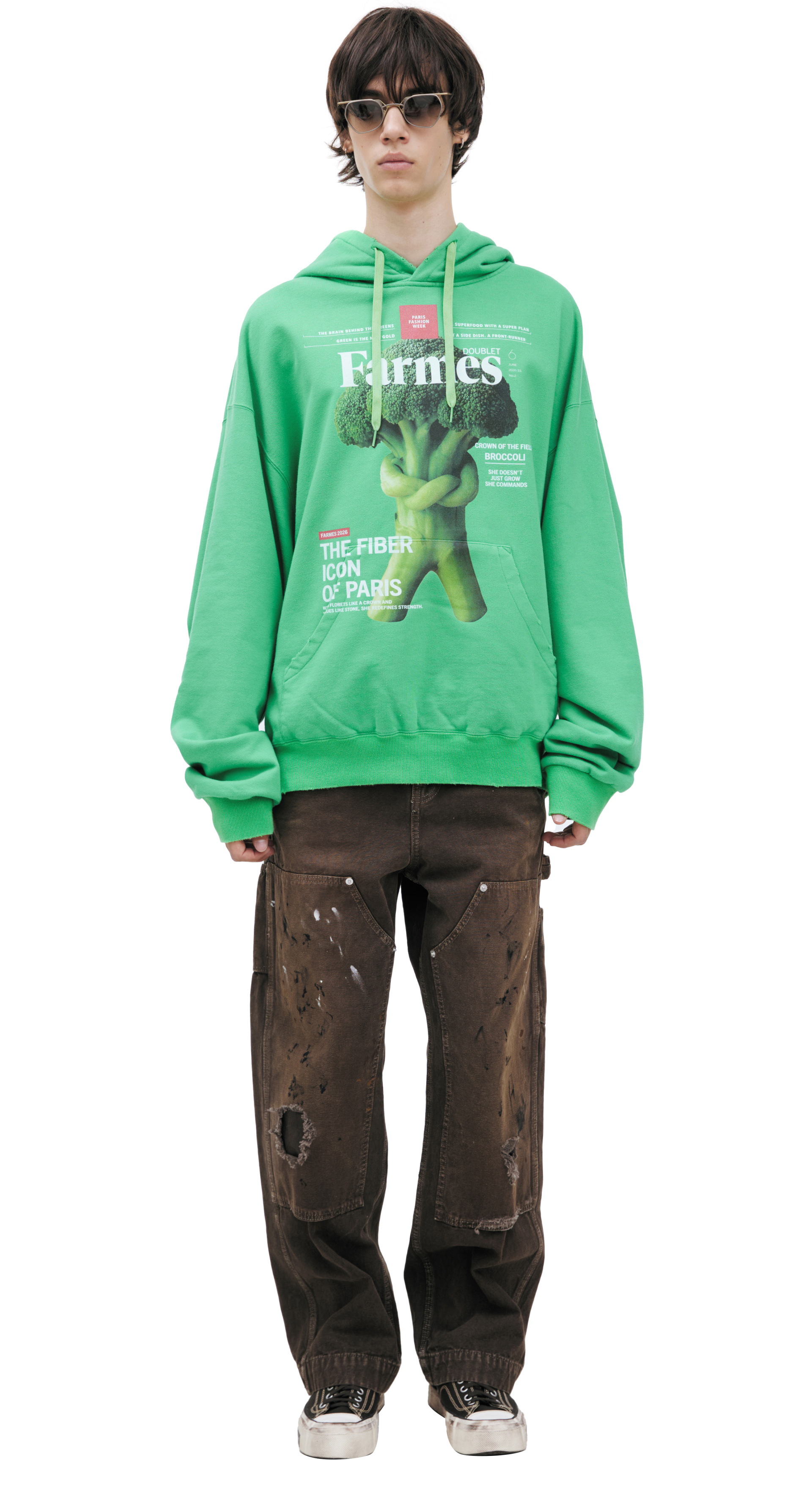 Doublet FARMES MAGAZINE Hoodie