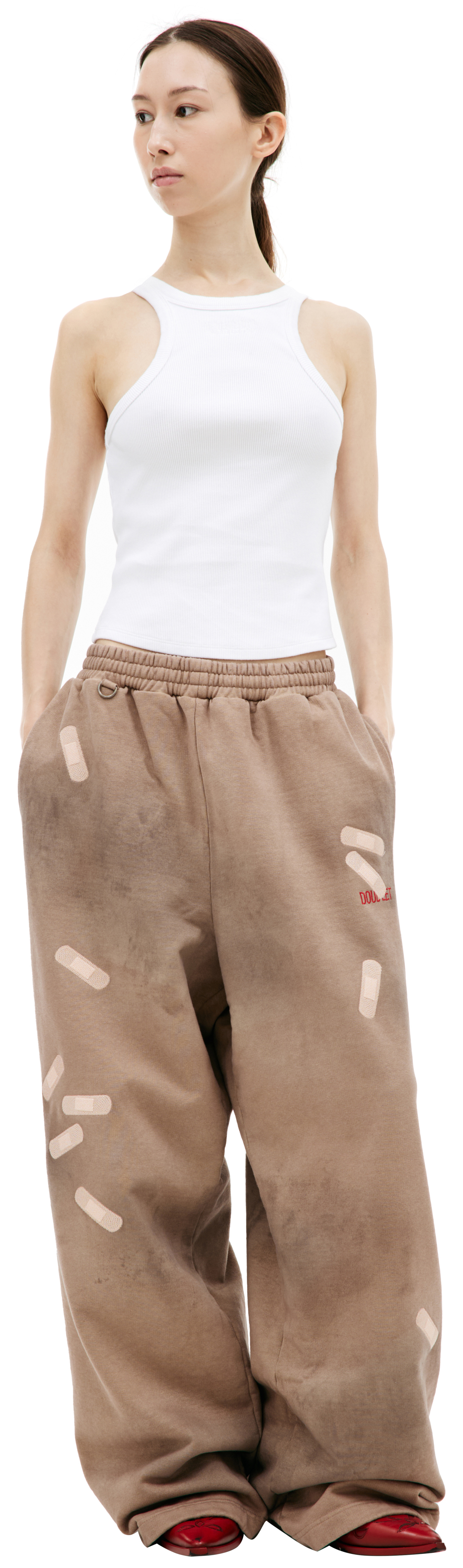 Doublet Dirt effect sweatpants