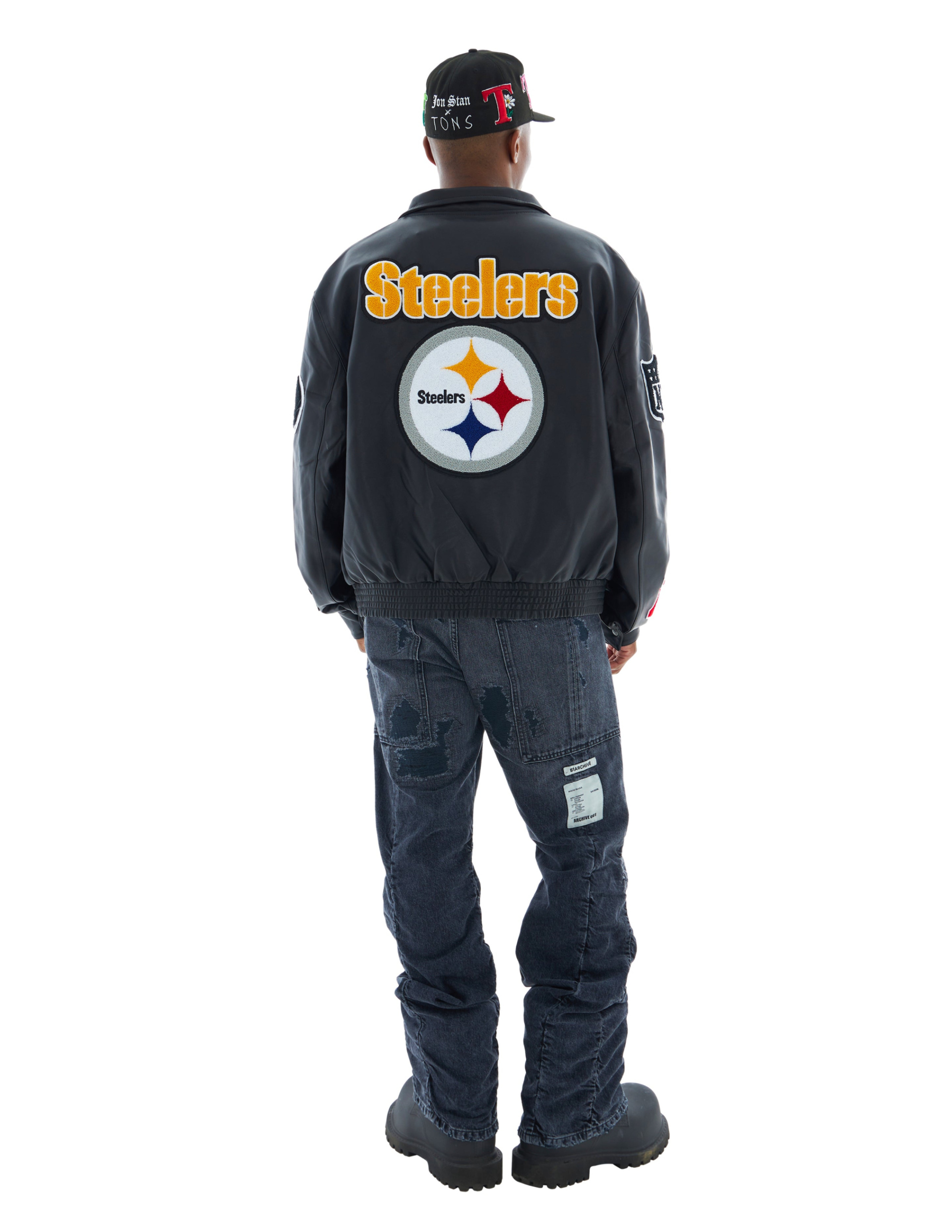 Jeff Hamilton Steelers Bomber Jacket