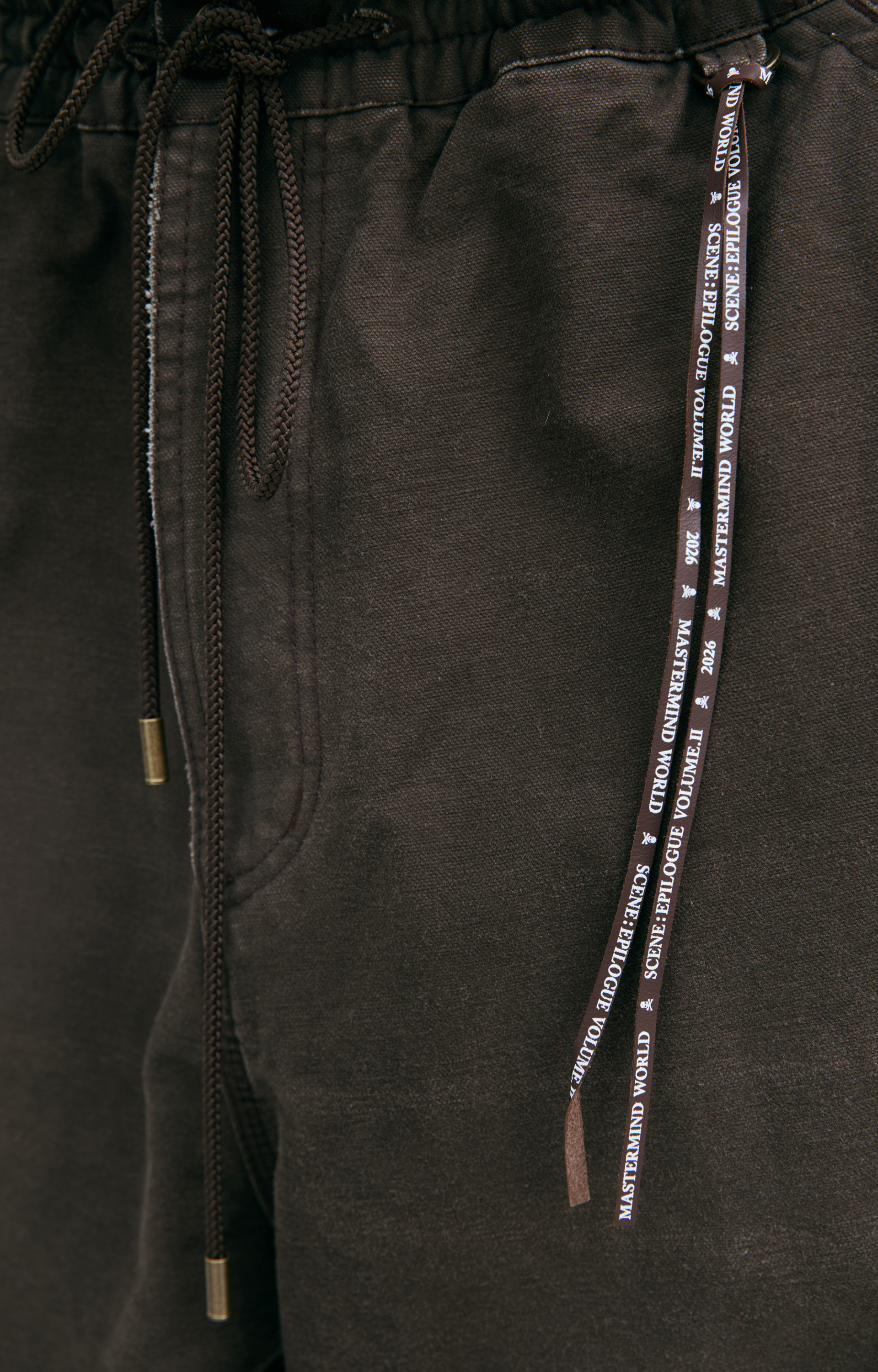 Mastermind WORLD Wide-leg pants with patch pockets