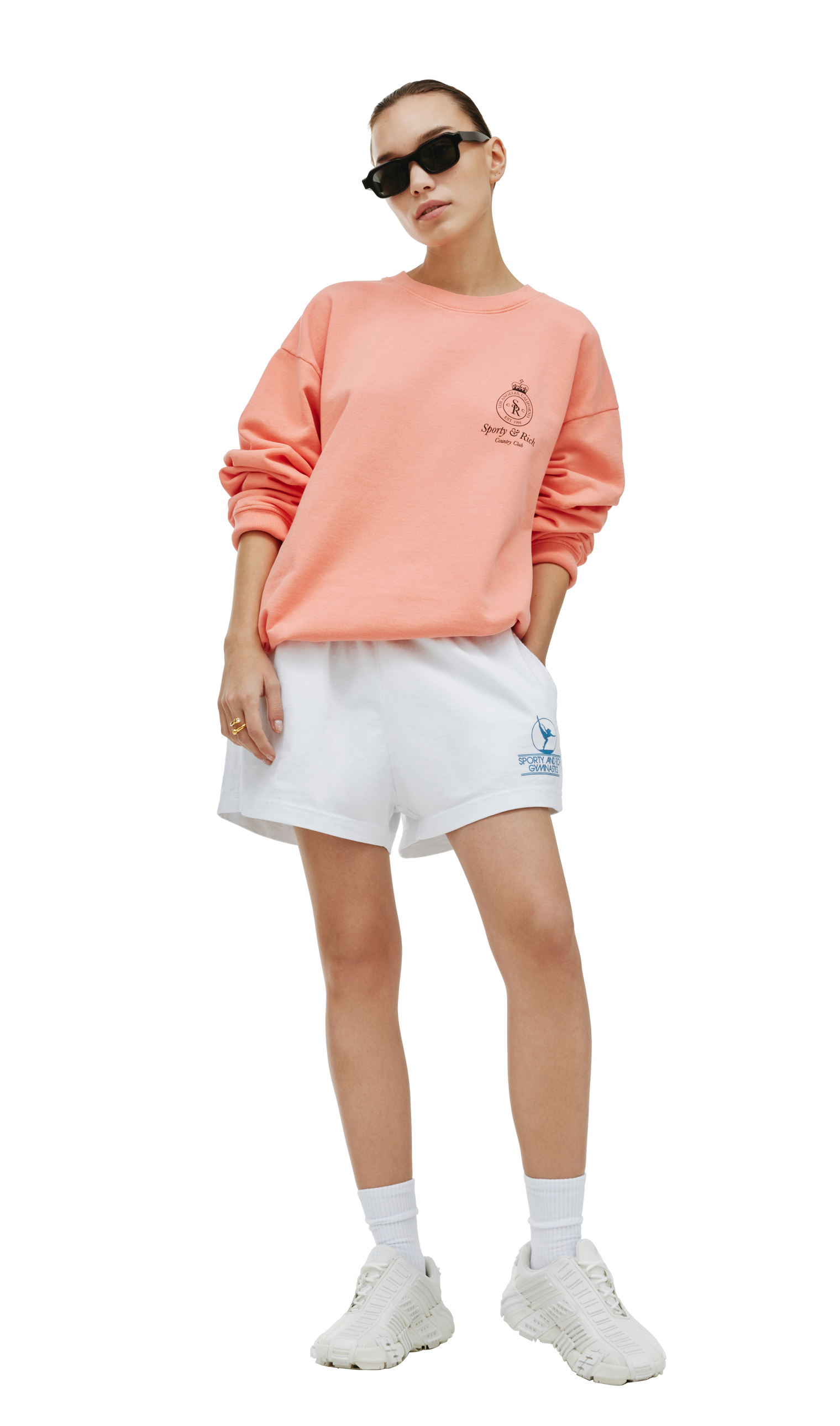 SPORTY & RICH Crown sweatshirt